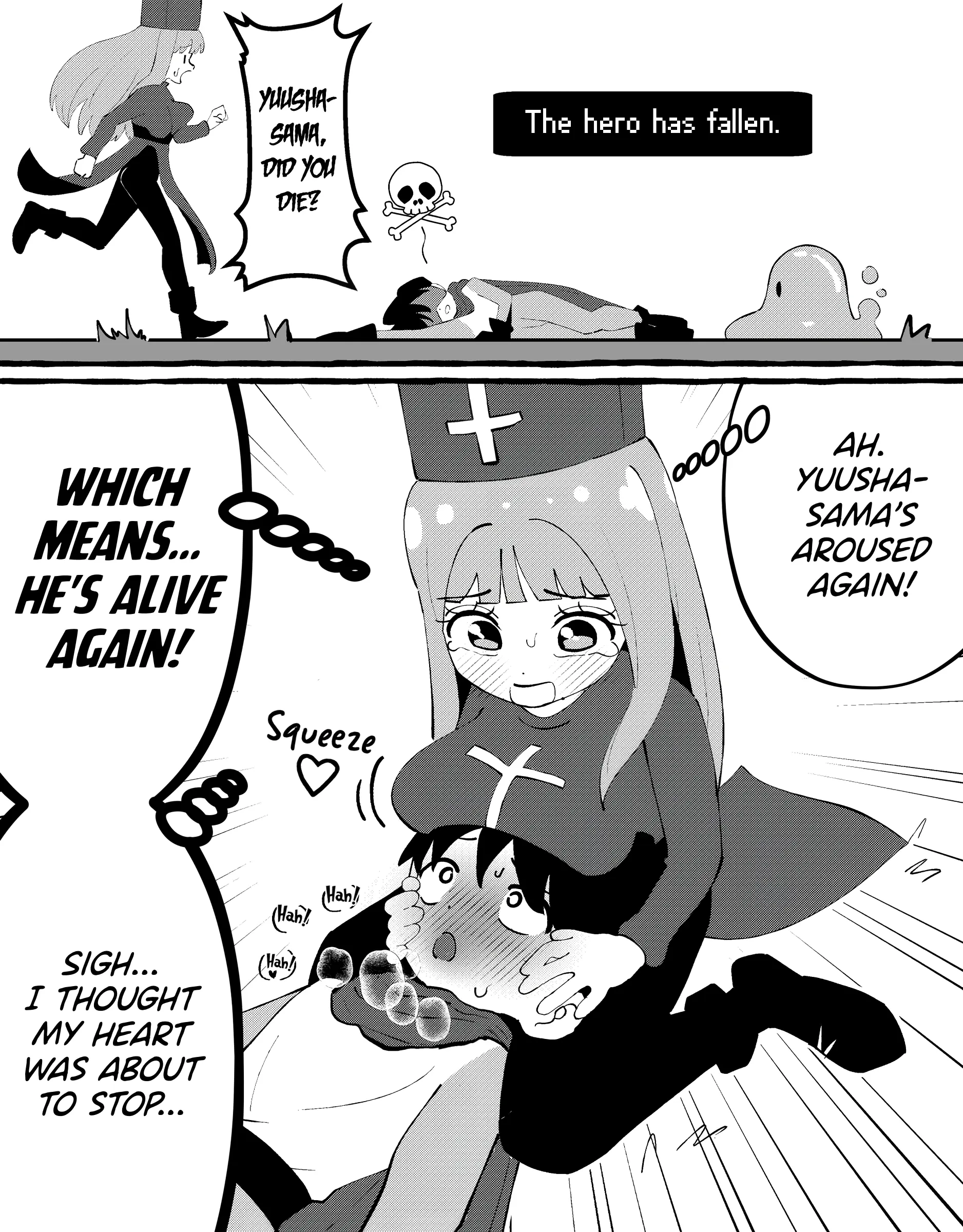 The Hero Who's Been Like This Ever Since Forming A Party With A Priestess - Chapter 7