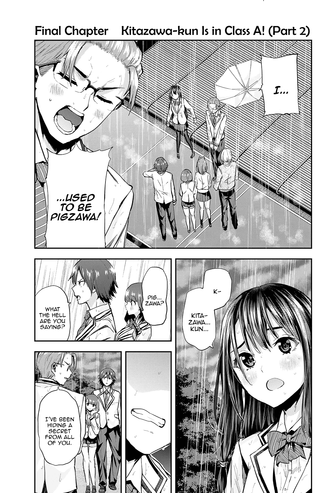 Kitazawa-Kun Wa A Class - Vol.3 Chapter 27: Kitazawa-Kun Is In Class A! (Part 2)