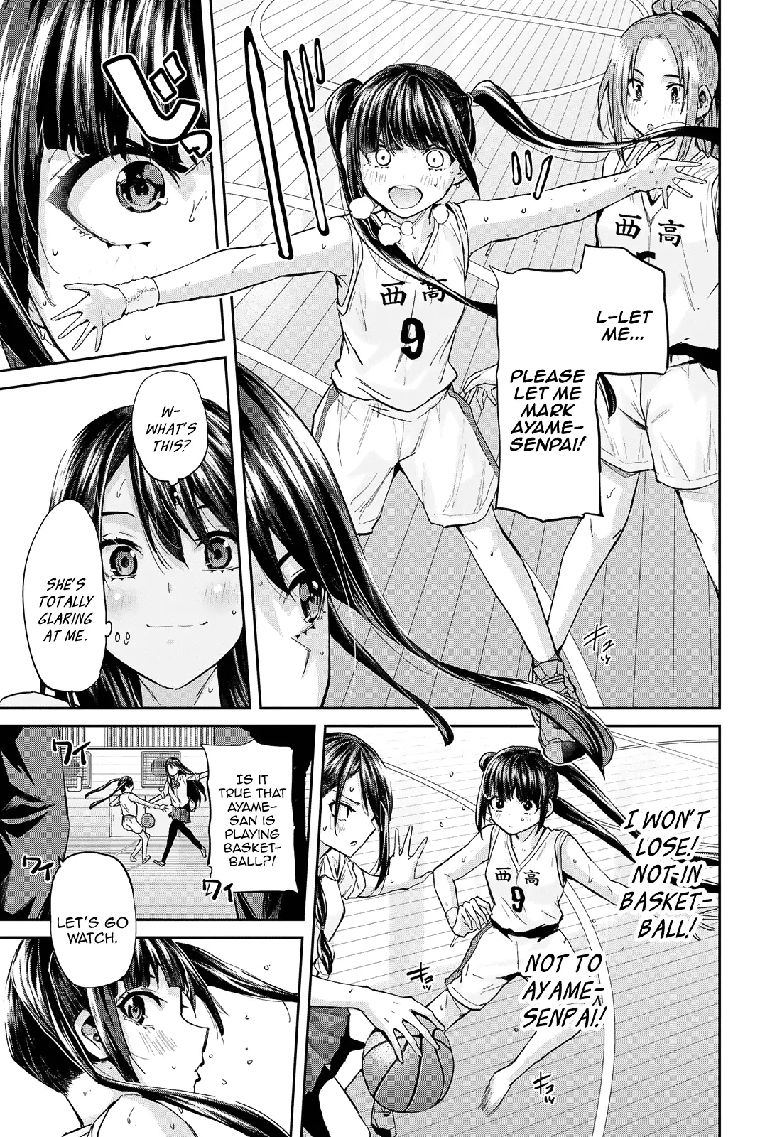 Kitazawa-Kun Wa A Class - Vol.3 Chapter 19: Nagaishi Yuuno, A First-Year Student In The Basketball Club! (Part 2)