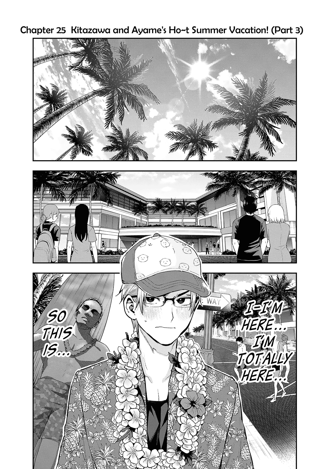 Kitazawa-Kun Wa A Class - Vol.3 Chapter 25: Kitazawa And Ayame's Ho~T Summer Vacation! (Part 3)