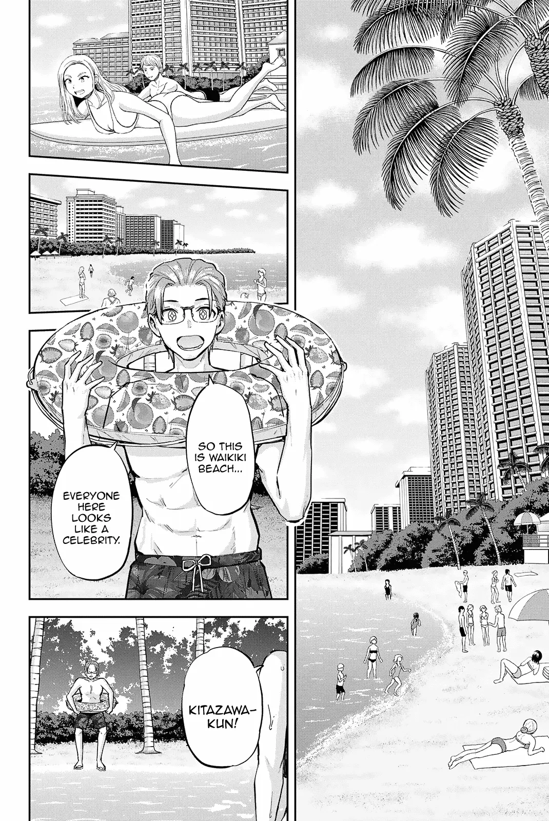 Kitazawa-Kun Wa A Class - Vol.3 Chapter 25: Kitazawa And Ayame's Ho~T Summer Vacation! (Part 3)