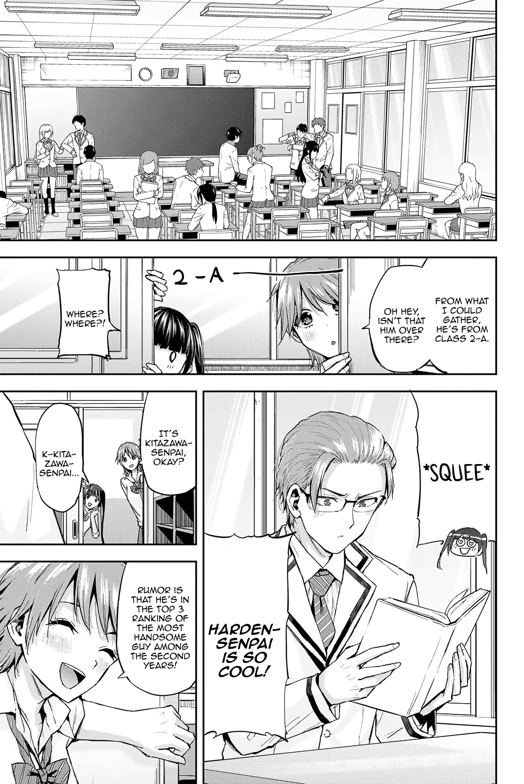 Kitazawa-Kun Wa A Class - Vol.3 Chapter 18: Nagaishi Yuuno, A First-Year Student In The Basketball Club! (Part 1)