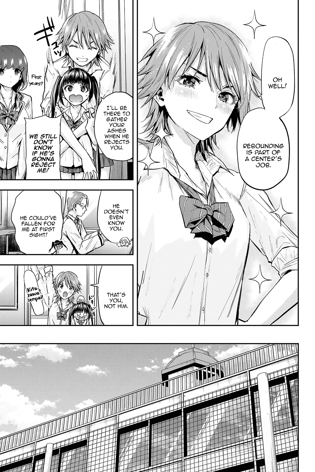 Kitazawa-Kun Wa A Class - Vol.3 Chapter 18: Nagaishi Yuuno, A First-Year Student In The Basketball Club! (Part 1)