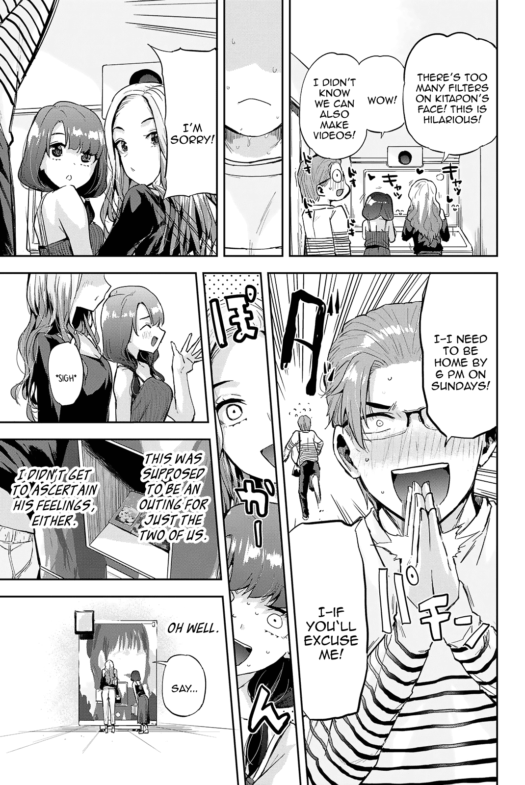 Kitazawa-Kun Wa A Class - Vol.3 Chapter 17: Nachupa Fights With Her Legs