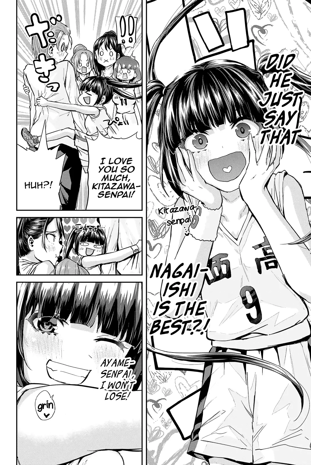 Kitazawa-Kun Wa A Class - Vol.3 Chapter 20: Nagaishi Yuuno, A First-Year Student In The Basketball Club! (Part 3)