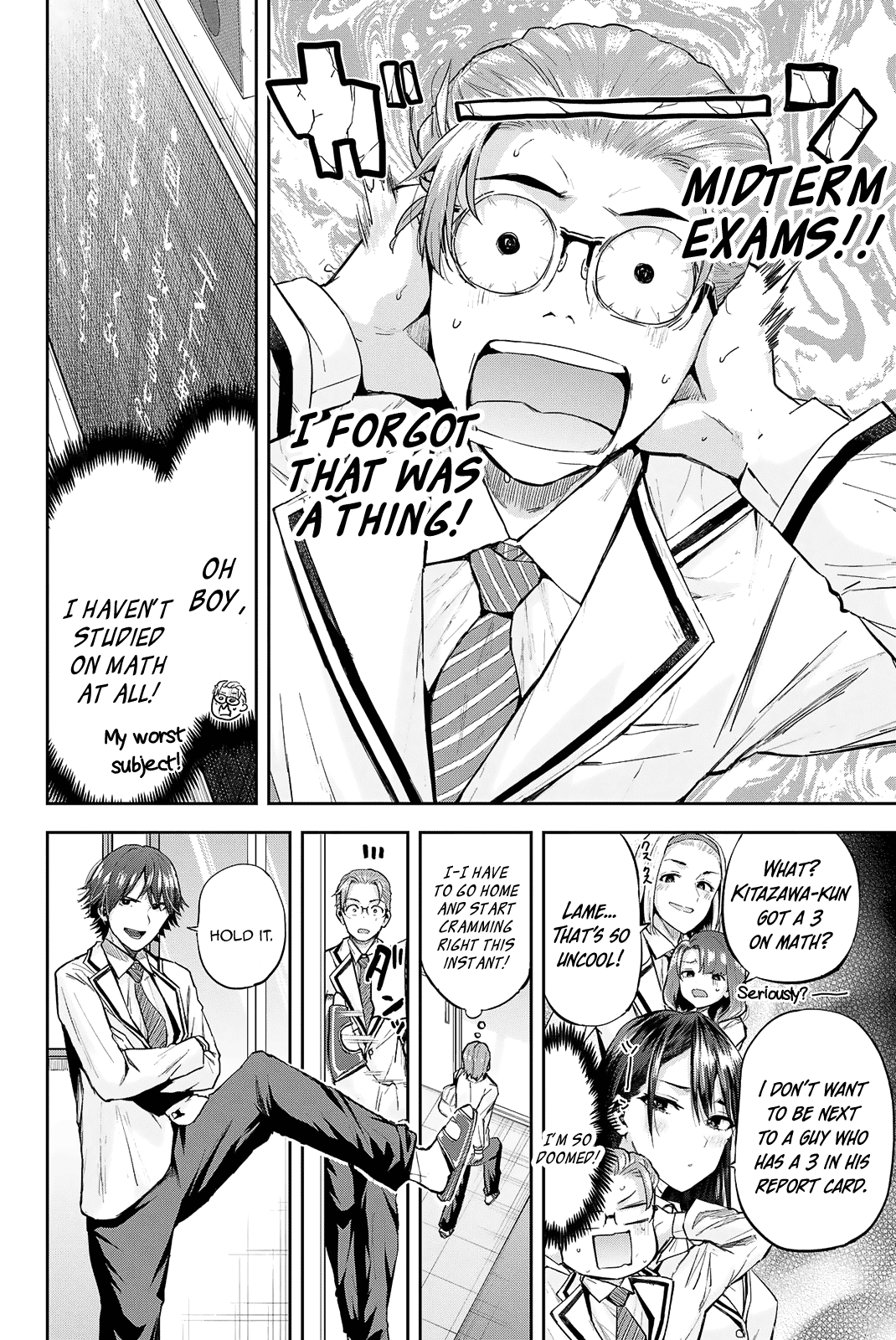 Kitazawa-Kun Wa A Class - Vol.2 Chapter 15: Kitazawa And His Long-Awaited First Time (Part 1)