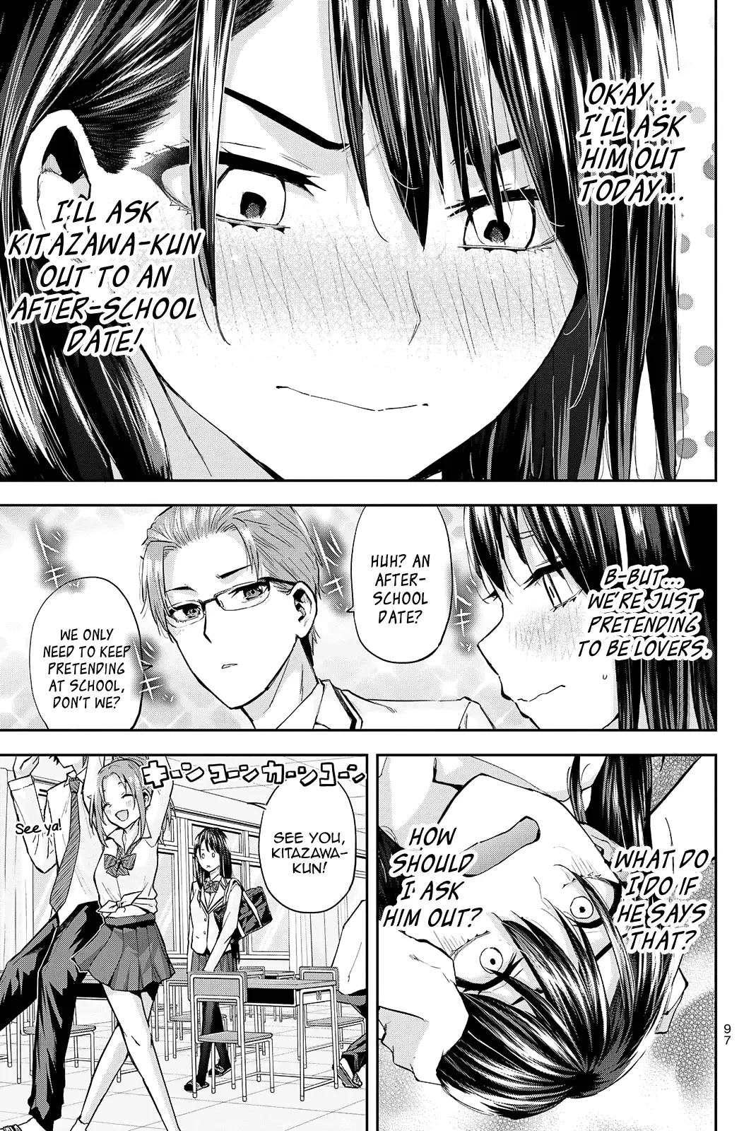 Kitazawa-Kun Wa A Class - Vol.3 Chapter 21: Ayame Wants To Go On An After-School Date! (Part 1)