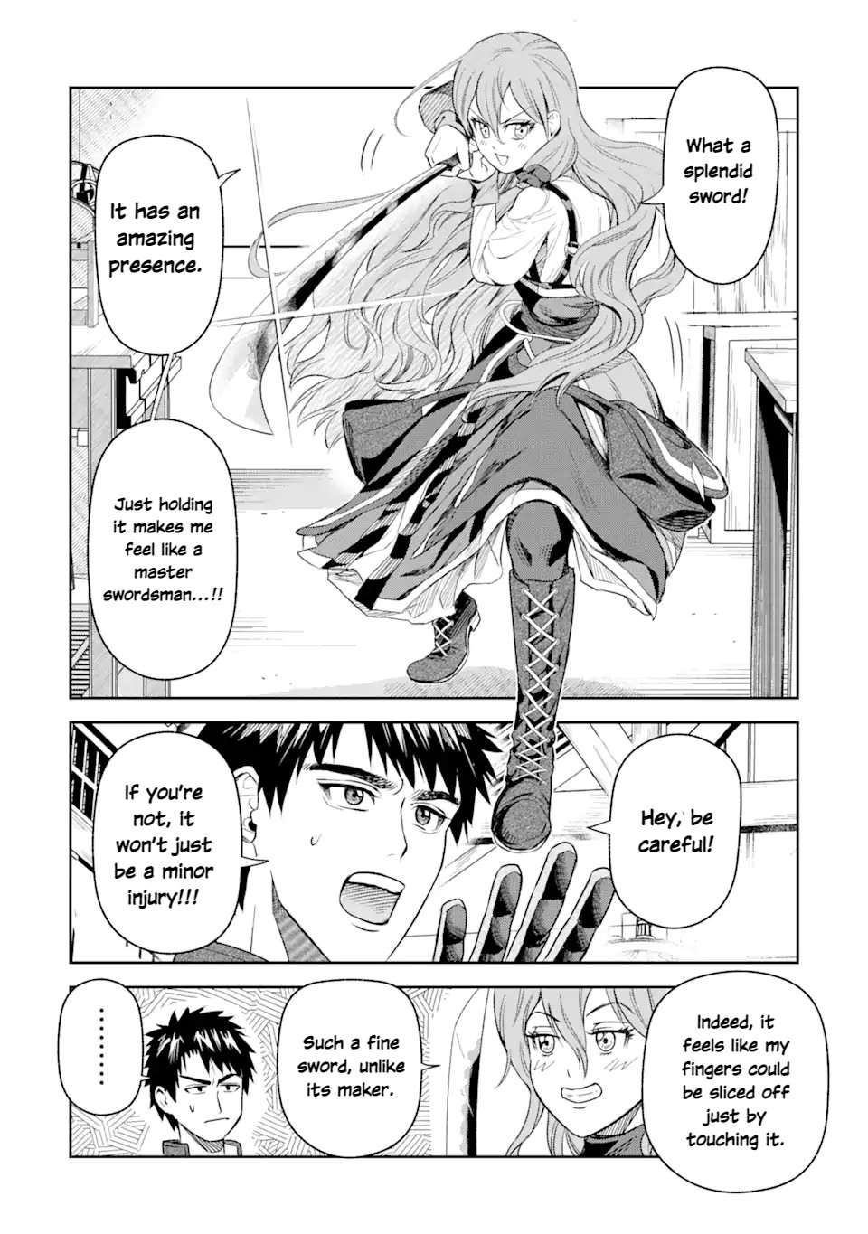 Isekai Toushou No Maken Seisaku Gurashi - Chapter 1.3: It Really Is Cursed....