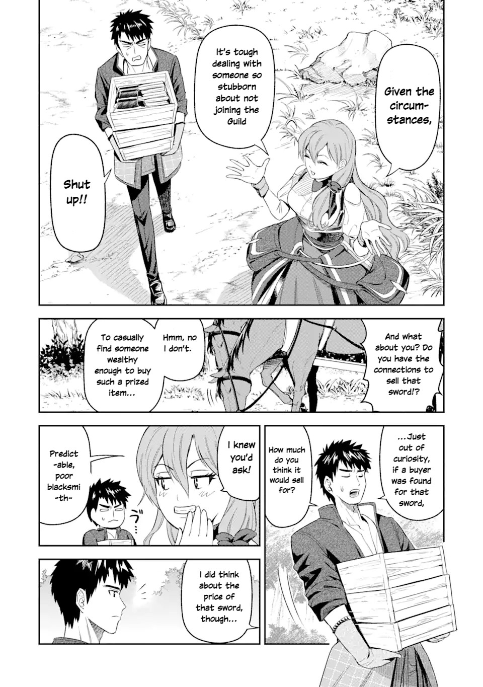 Isekai Toushou No Maken Seisaku Gurashi - Chapter 1.3: It Really Is Cursed....