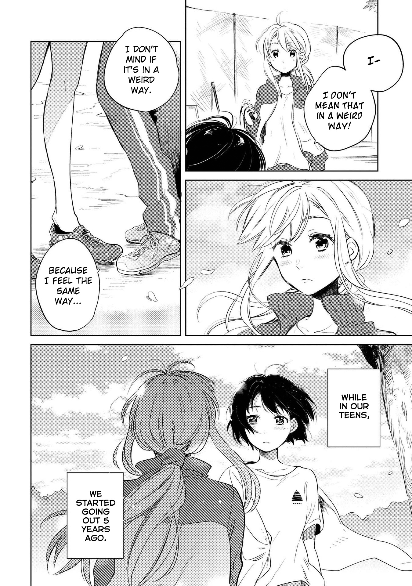 White Lilies In Love Bride's Newlywed Yuri Anthology - Vol.1 Chapter 6: Thus, The Two Of Them From Then On... (Kiriyama Haruka)