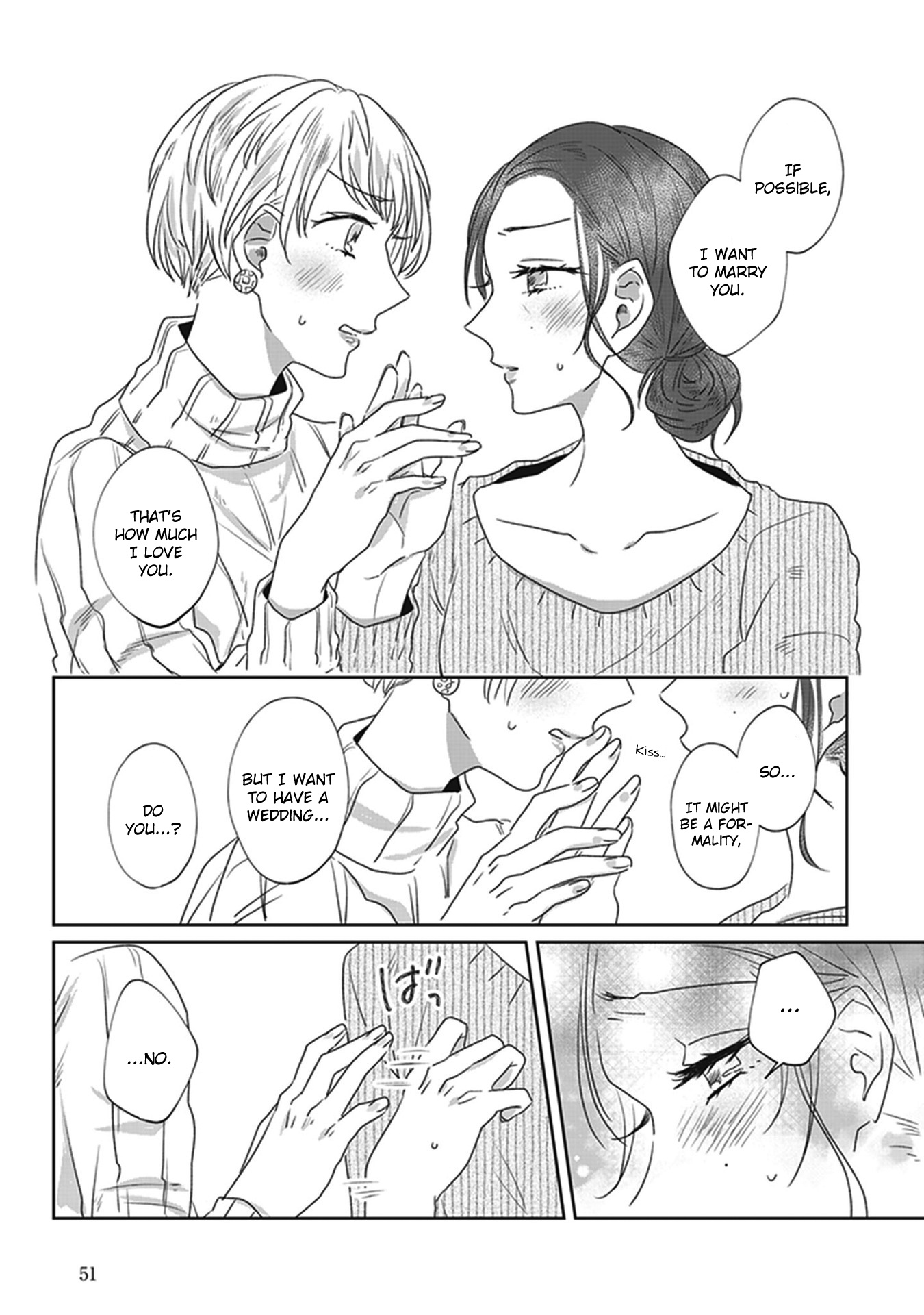 White Lilies In Love Bride's Newlywed Yuri Anthology - Vol.1 Chapter 3: A Softening Crystal (Inui Ayu)