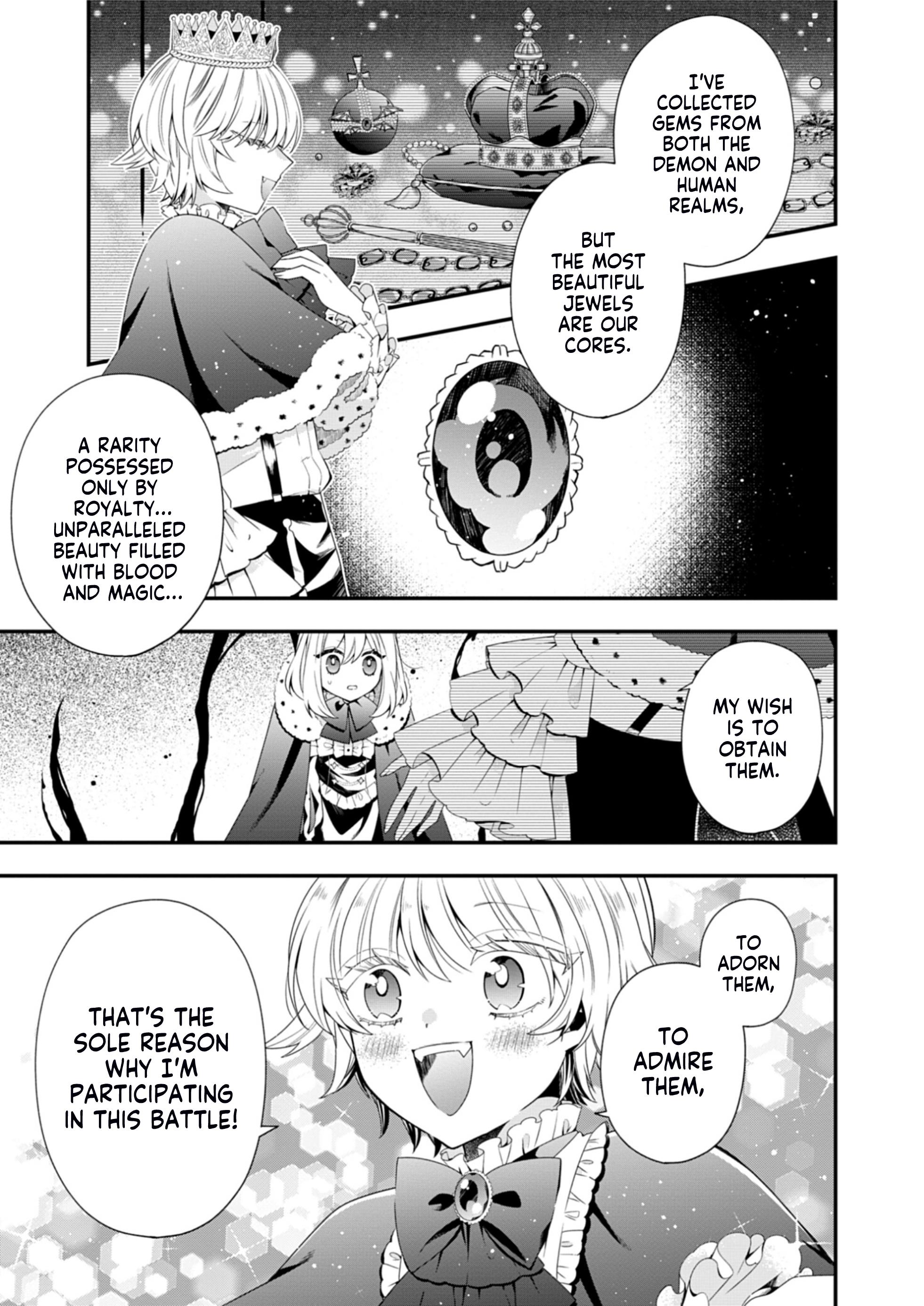 Makai Youjo Ni Tensei Shita Oji-San Wa Heiwa No Tame Ni Maou Ni Naritai - Vol.2 Chapter 8: An Avaricious Paris Green Emerging From The Bog