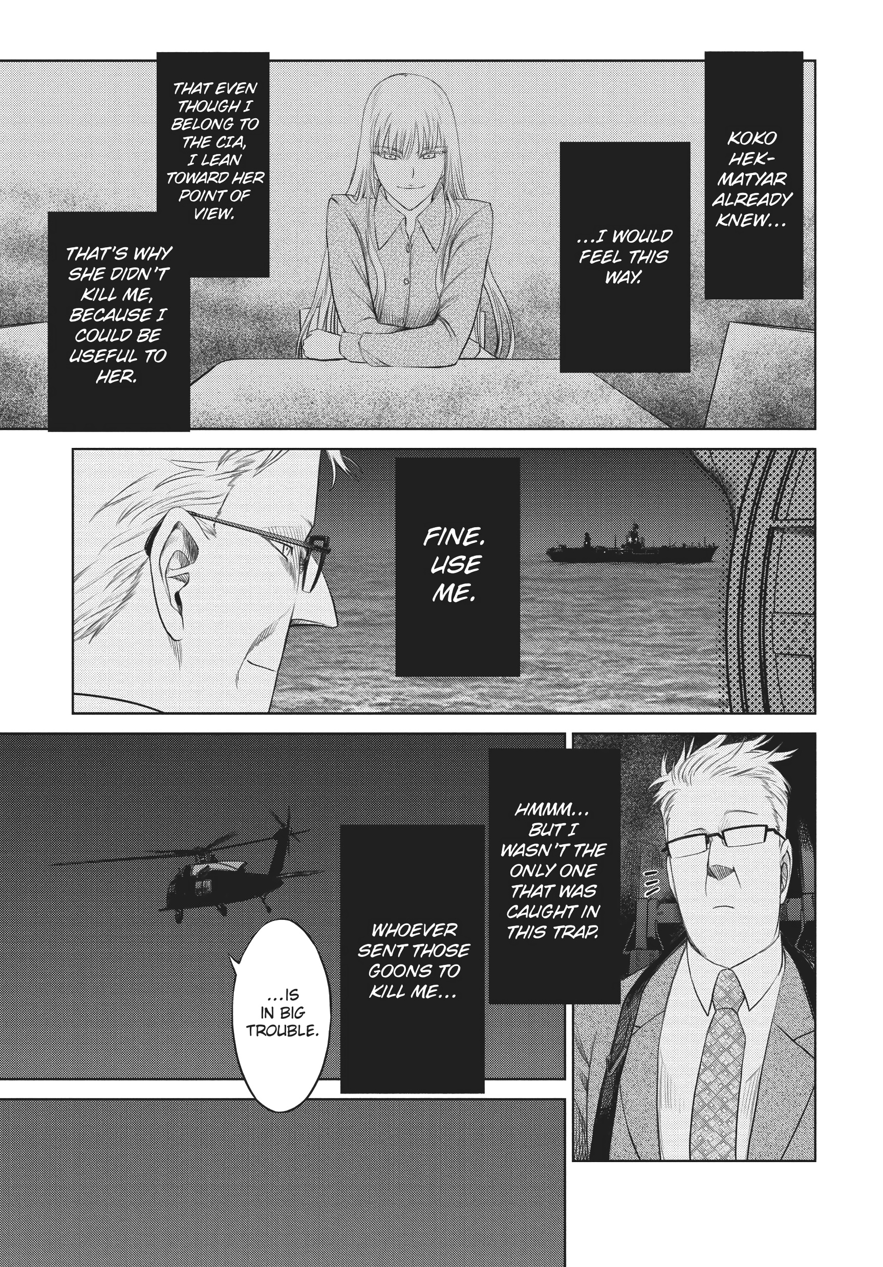 Jormungand - Vol.11 Chapter 68: Warmonger Phase 3