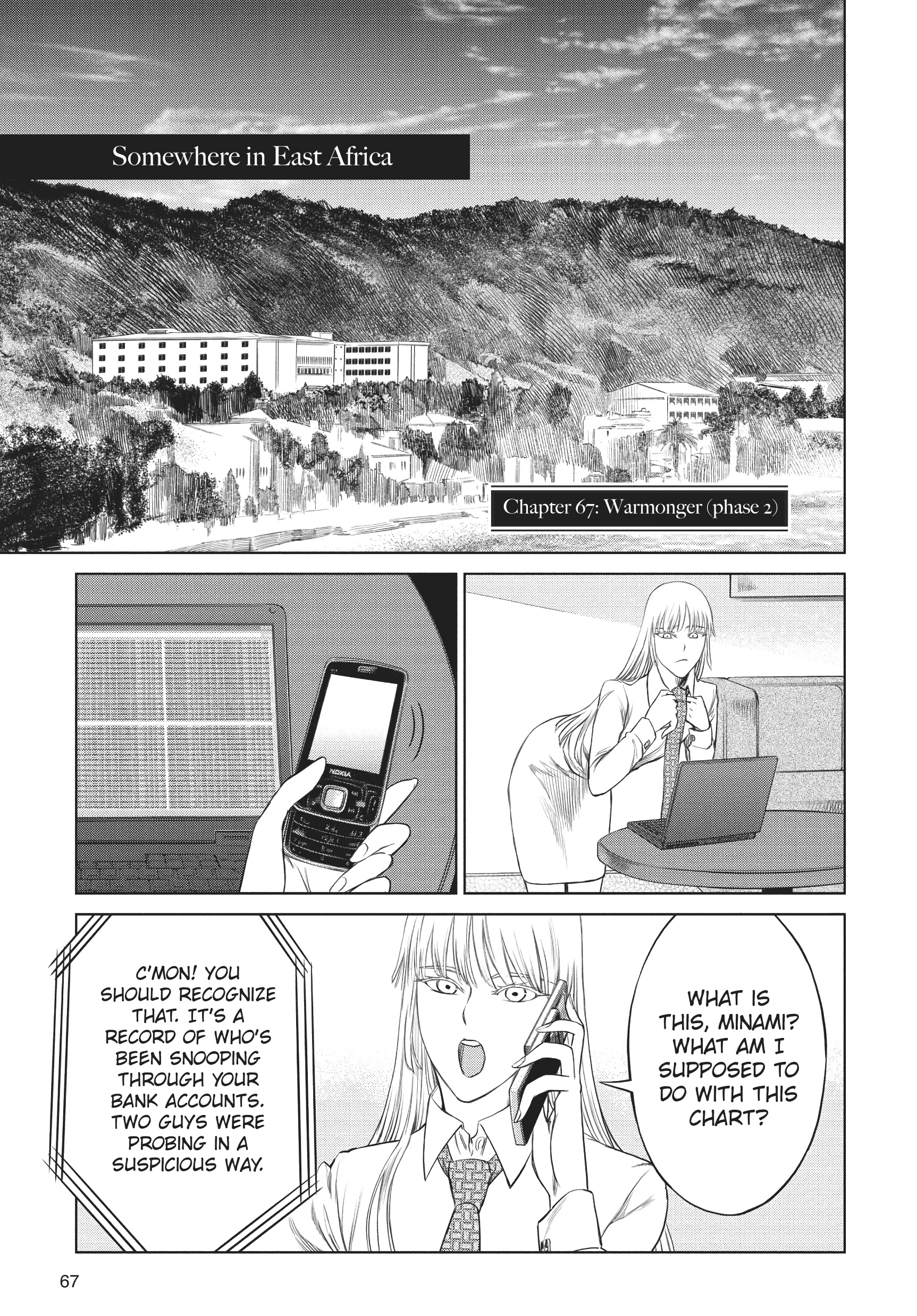 Jormungand - Vol.11 Chapter 67: Warmonger Phase 2