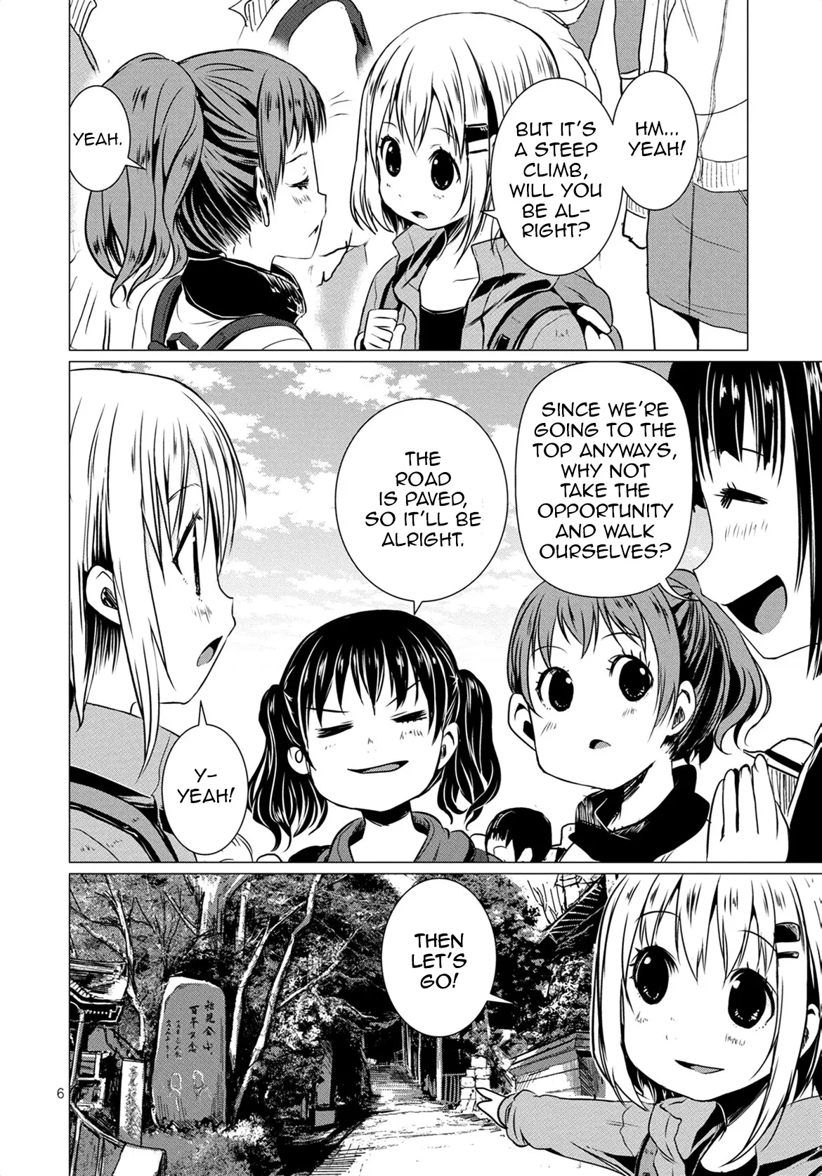 Yama No Susume - Vol.10 Chapter 65: New Year's Shrine Visit With Classmates!?