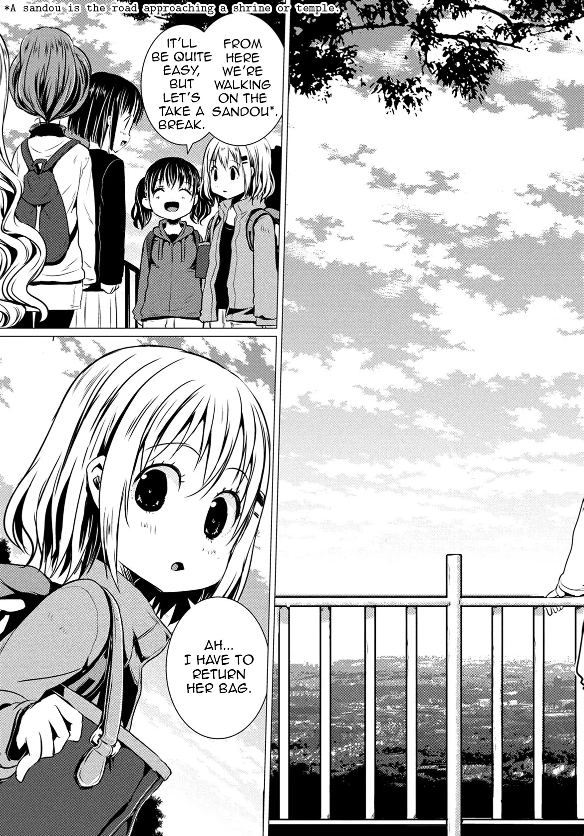 Yama No Susume - Vol.10 Chapter 65: New Year's Shrine Visit With Classmates!?