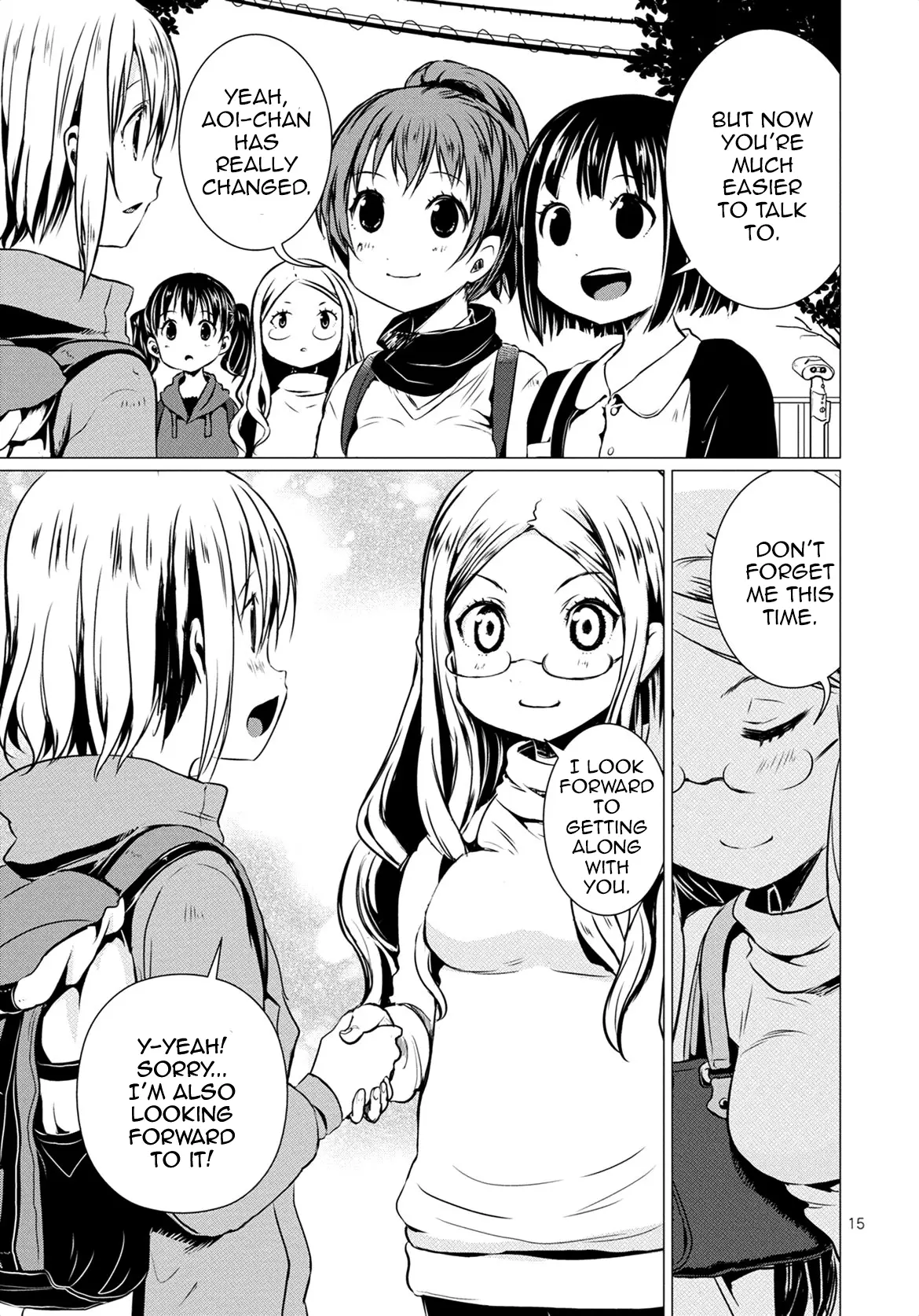 Yama No Susume - Vol.10 Chapter 65: New Year's Shrine Visit With Classmates!?