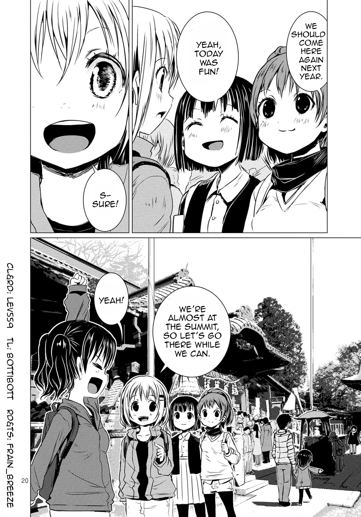 Yama No Susume - Vol.10 Chapter 65: New Year's Shrine Visit With Classmates!?