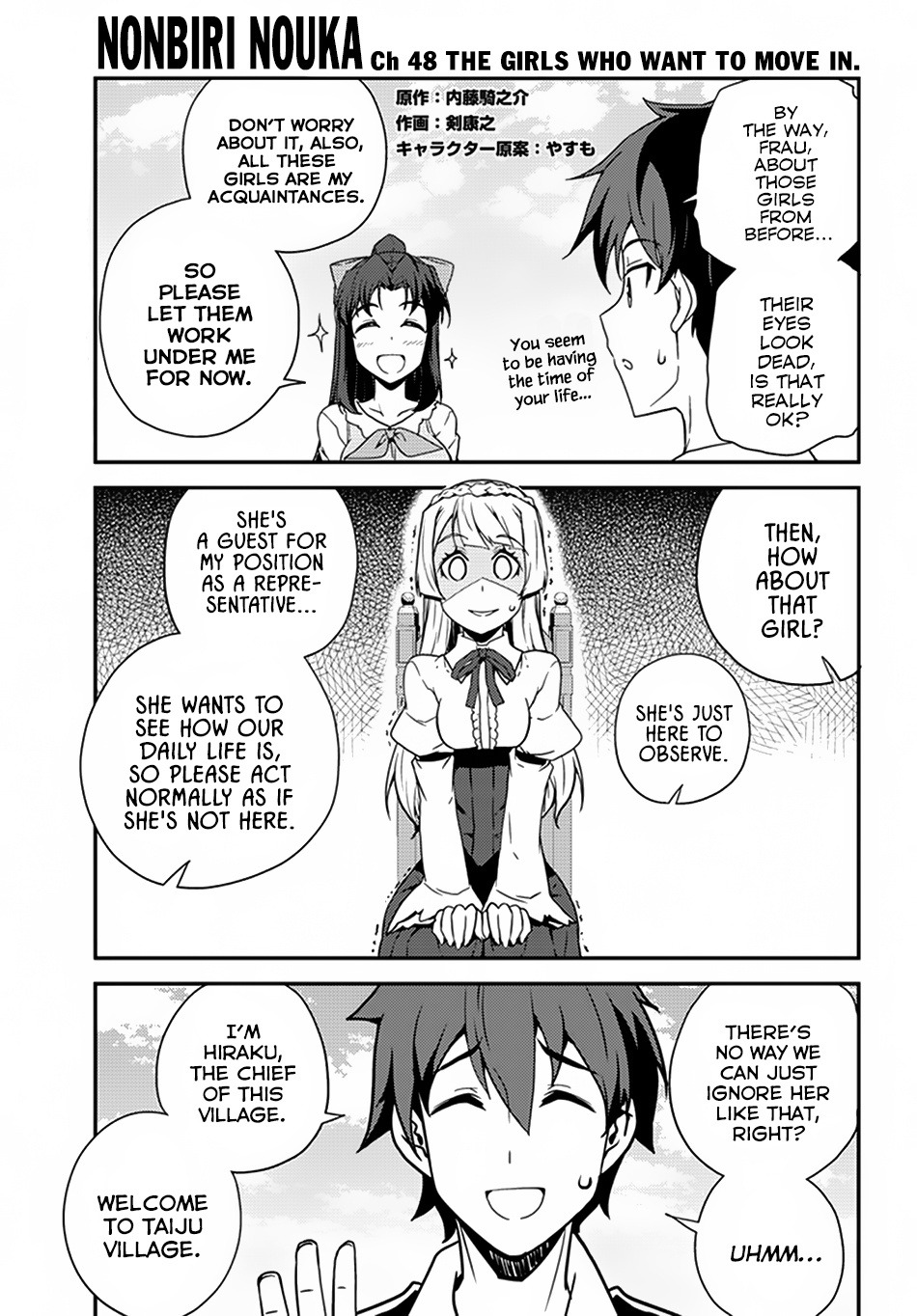 Isekai Nonbiri Nouka - Chapter 48: The Girls Who Want To Move In.