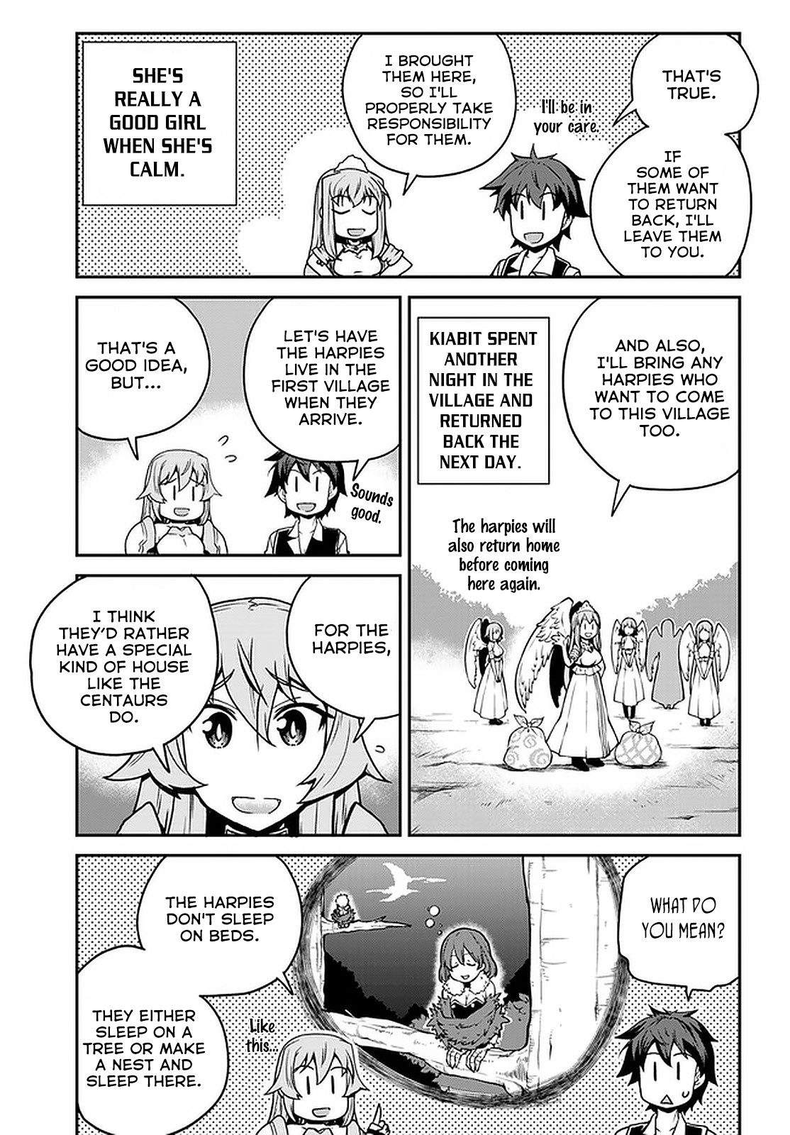 Isekai Nonbiri Nouka - Chapter 130: A Discussion With Kiabit And The Harpies (1)