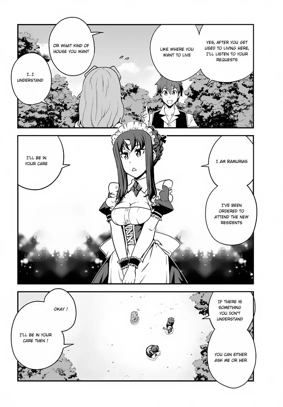 Isekai Nonbiri Nouka - Chapter 26: A Report Together With A Feast, And New Residents