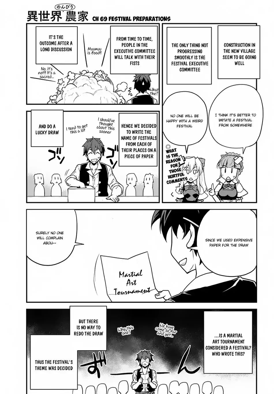 Isekai Nonbiri Nouka - Chapter 69: Festival Preparations