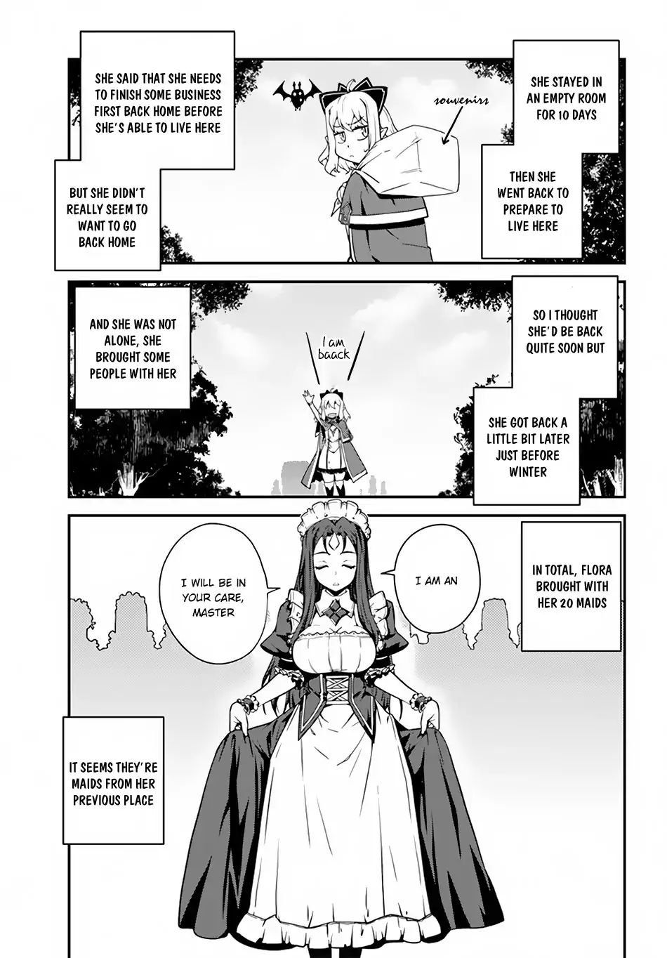 Isekai Nonbiri Nouka - Chapter 20: Flora, Oni Maids, And Cows