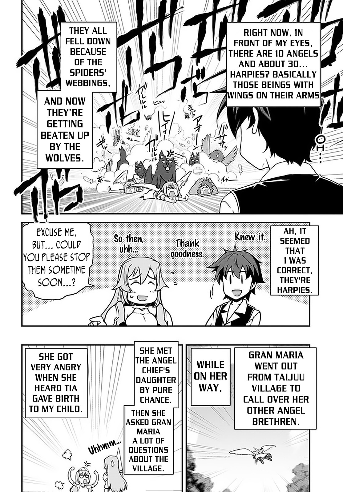 Isekai Nonbiri Nouka - Chapter 124: The Angel Chief's Daughter (1)