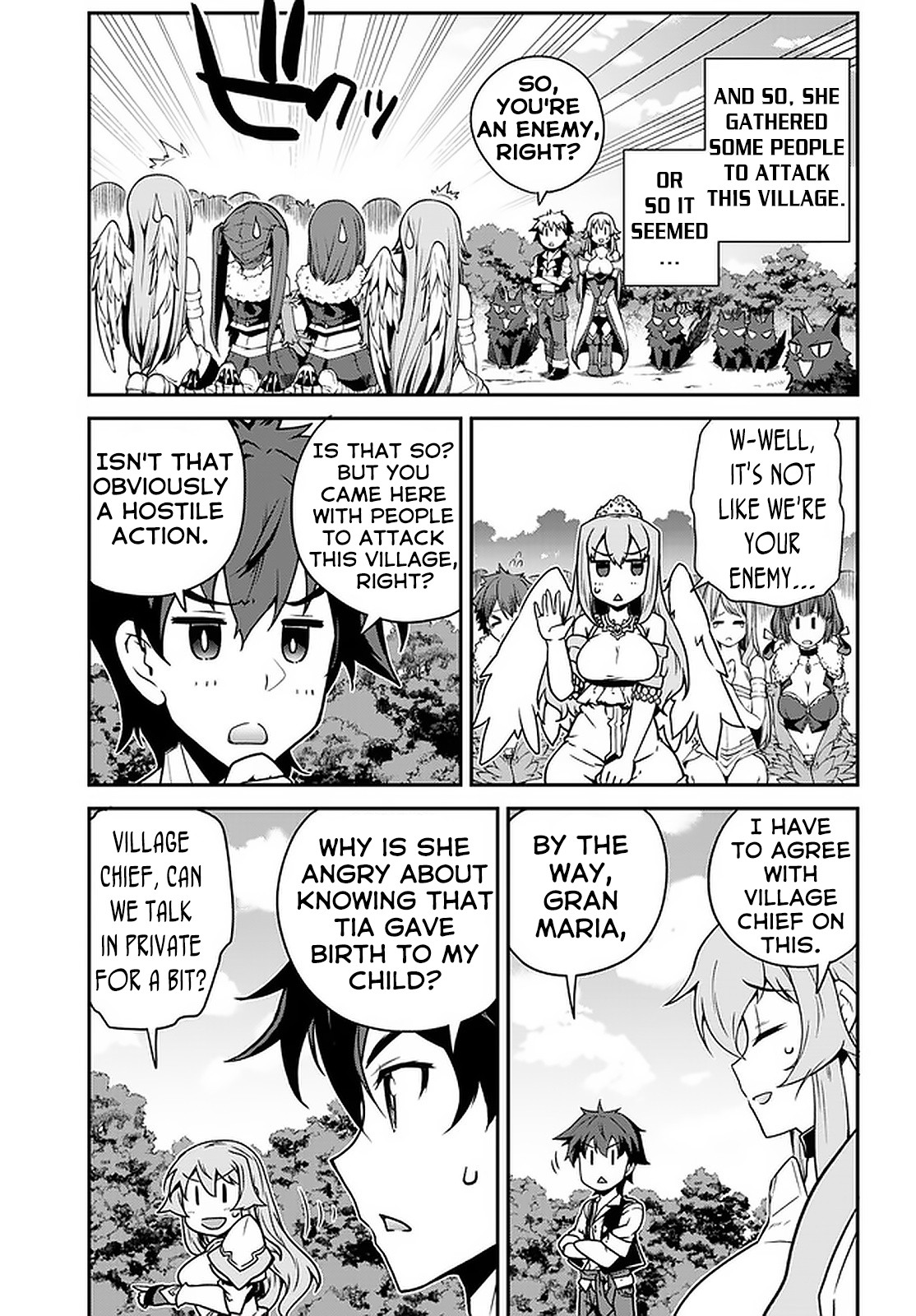 Isekai Nonbiri Nouka - Chapter 124: The Angel Chief's Daughter (1)