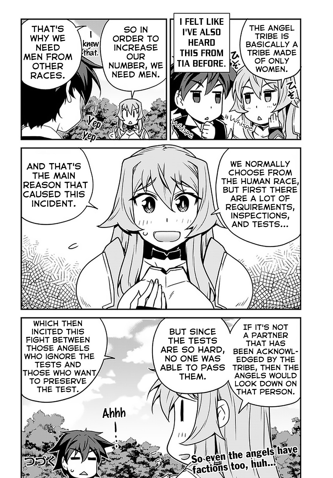 Isekai Nonbiri Nouka - Chapter 124: The Angel Chief's Daughter (1)