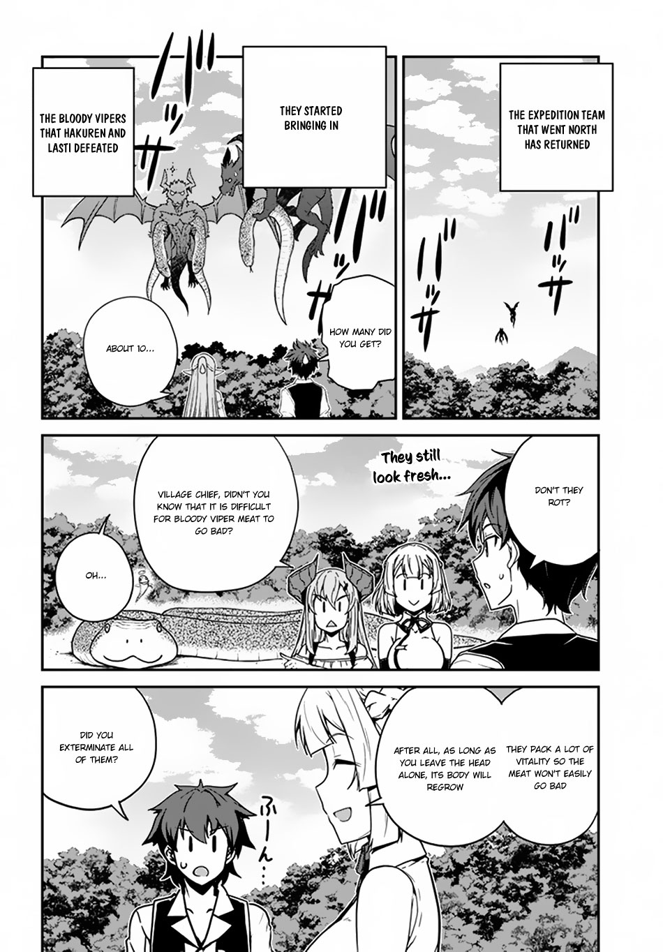 Isekai Nonbiri Nouka - Chapter 64: Constructing The New Village And The Return Of The Epedition Team