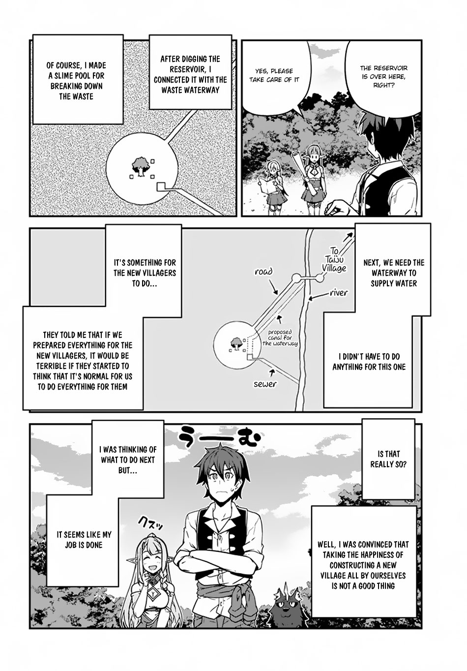 Isekai Nonbiri Nouka - Chapter 64: Constructing The New Village And The Return Of The Epedition Team