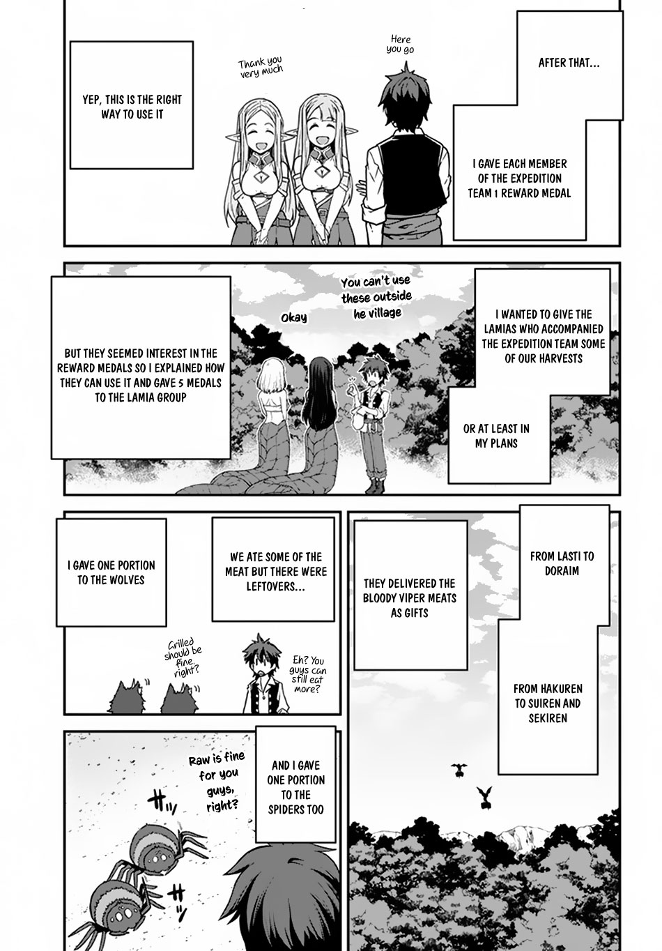 Isekai Nonbiri Nouka - Chapter 64: Constructing The New Village And The Return Of The Epedition Team