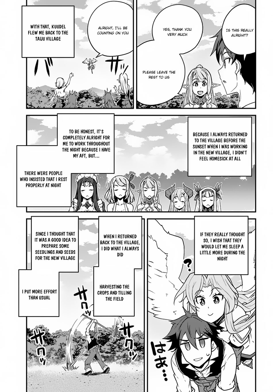 Isekai Nonbiri Nouka - Chapter 64: Constructing The New Village And The Return Of The Epedition Team