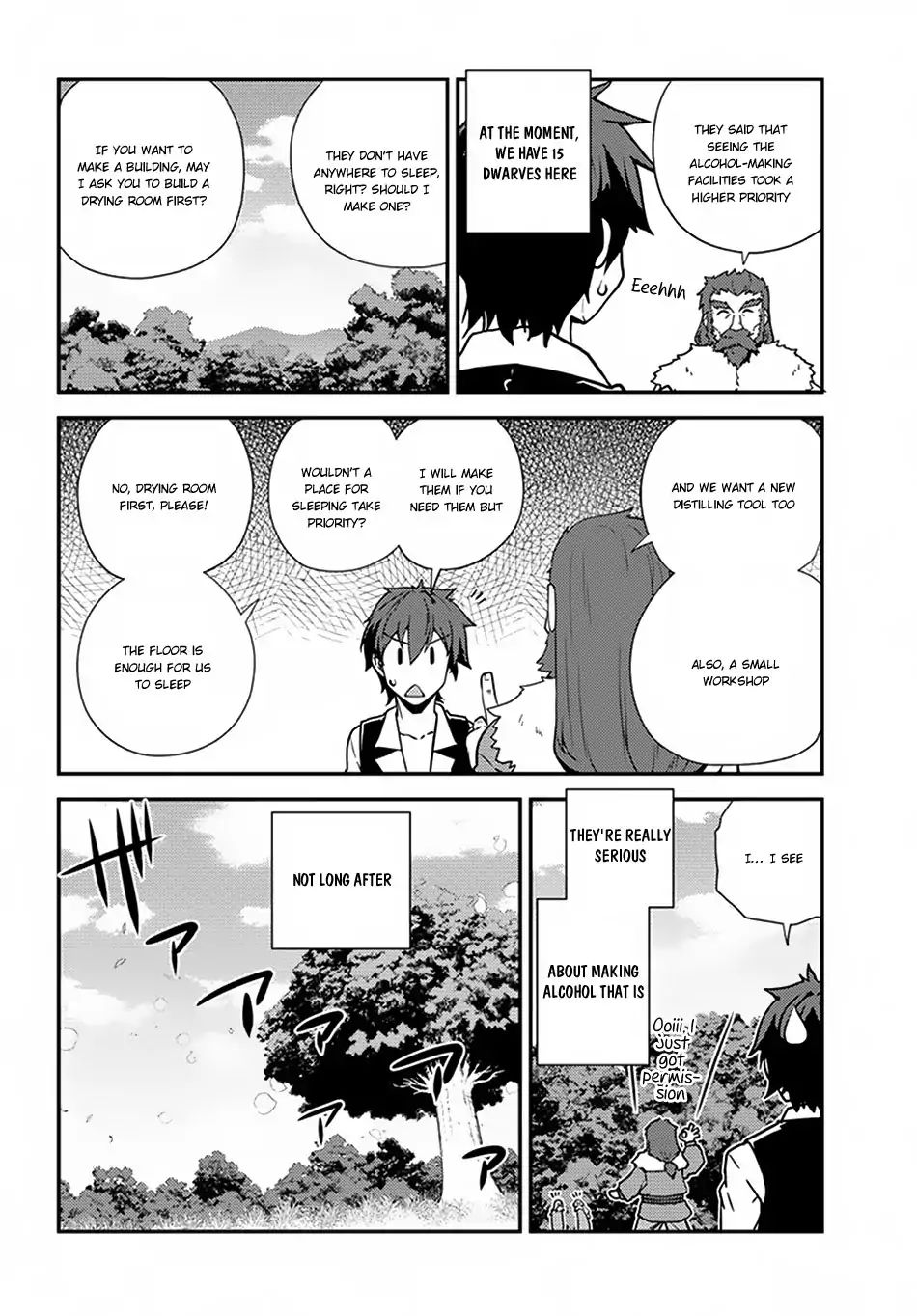 Isekai Nonbiri Nouka - Chapter 61: The Dwarves' Daily Activities And The New Guest