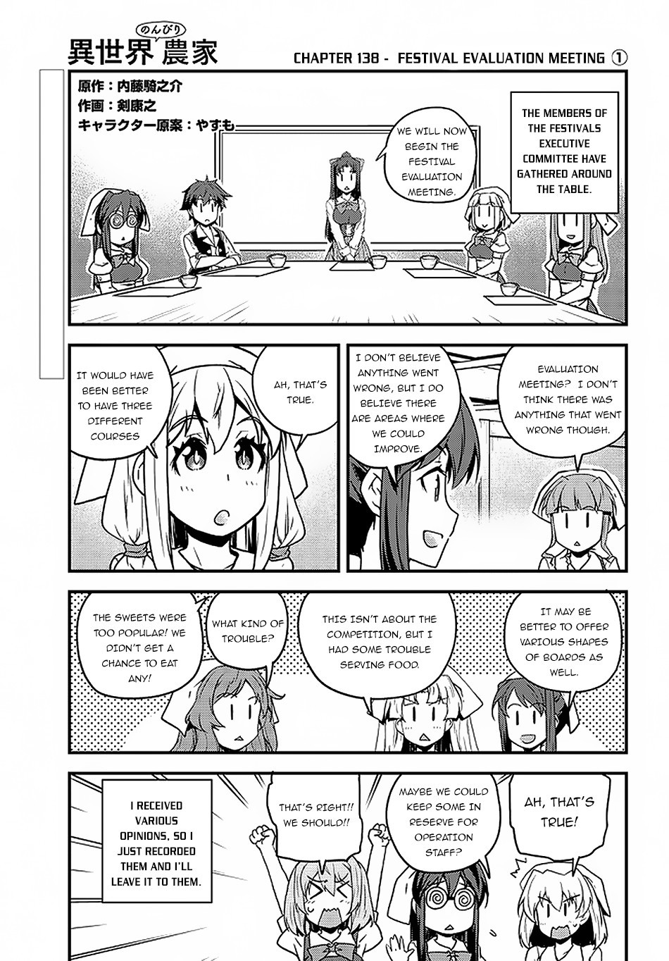 Isekai Nonbiri Nouka - Chapter 138: Festival Evaluation Meeting (1)