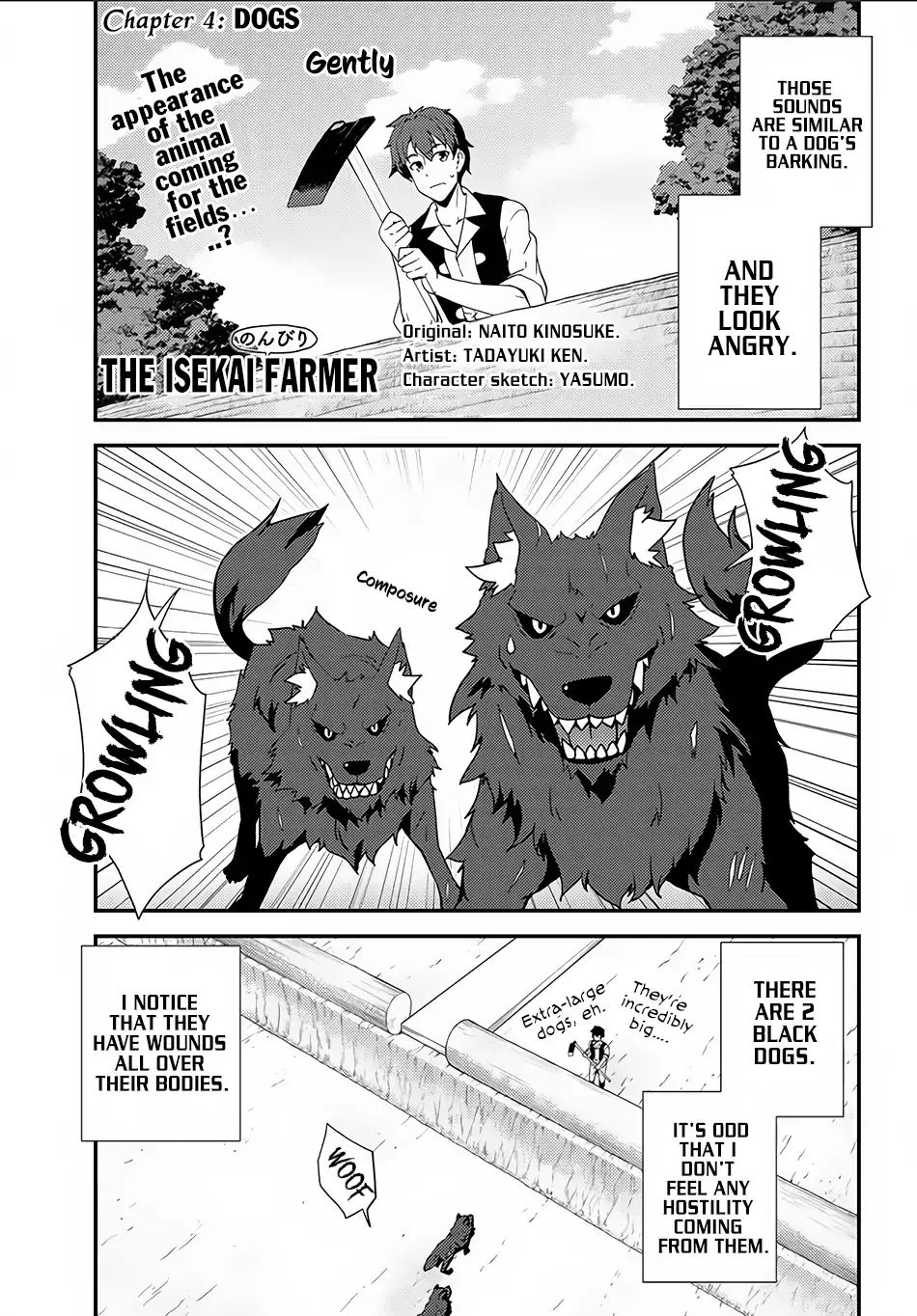 Isekai Nonbiri Nouka - Chapter 4: Dogs