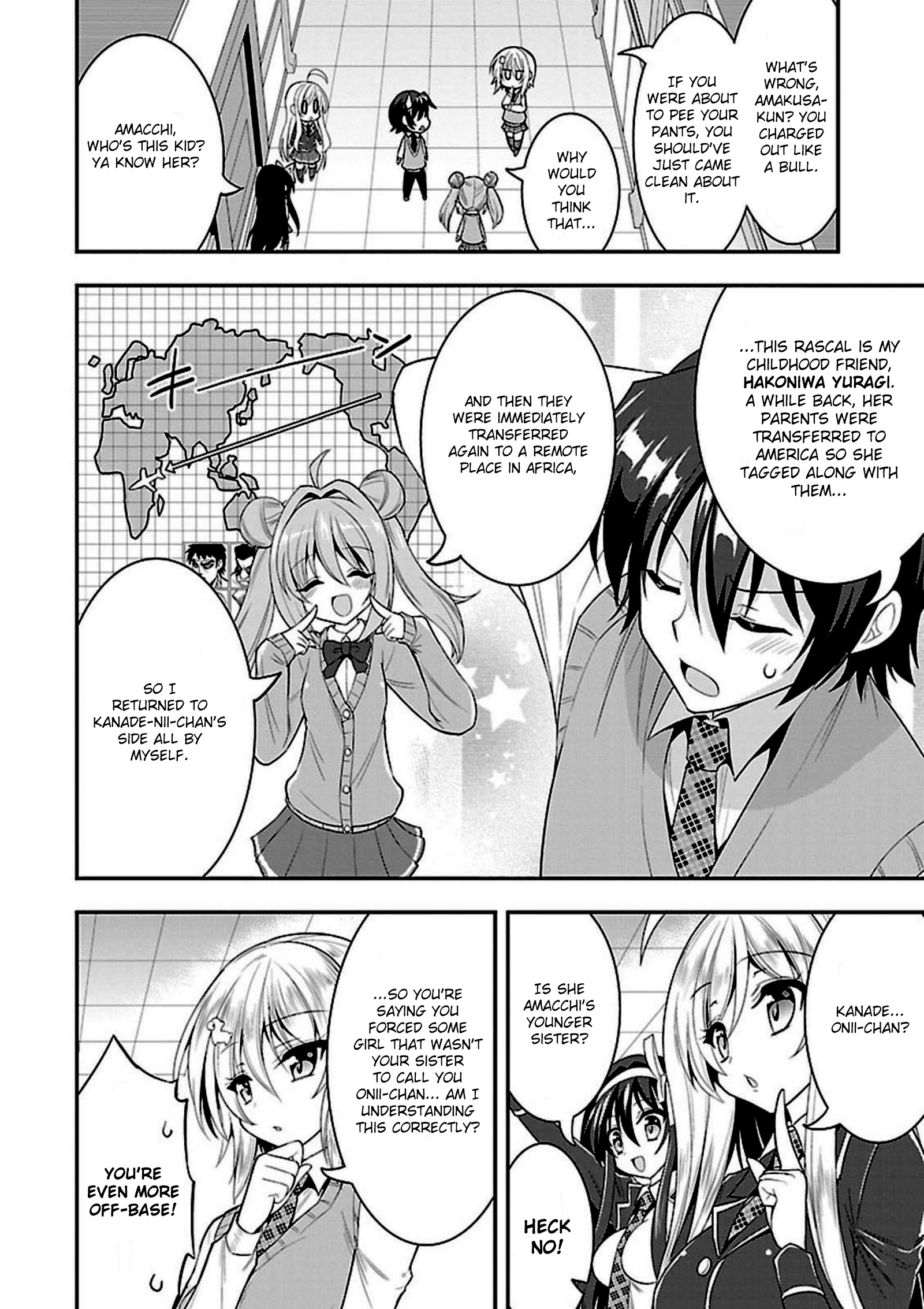 My Mental Choices Are Completely Interfering With My School Romantic Comedy H - Vol.2 Chapter 6: Little Sister... Appears?