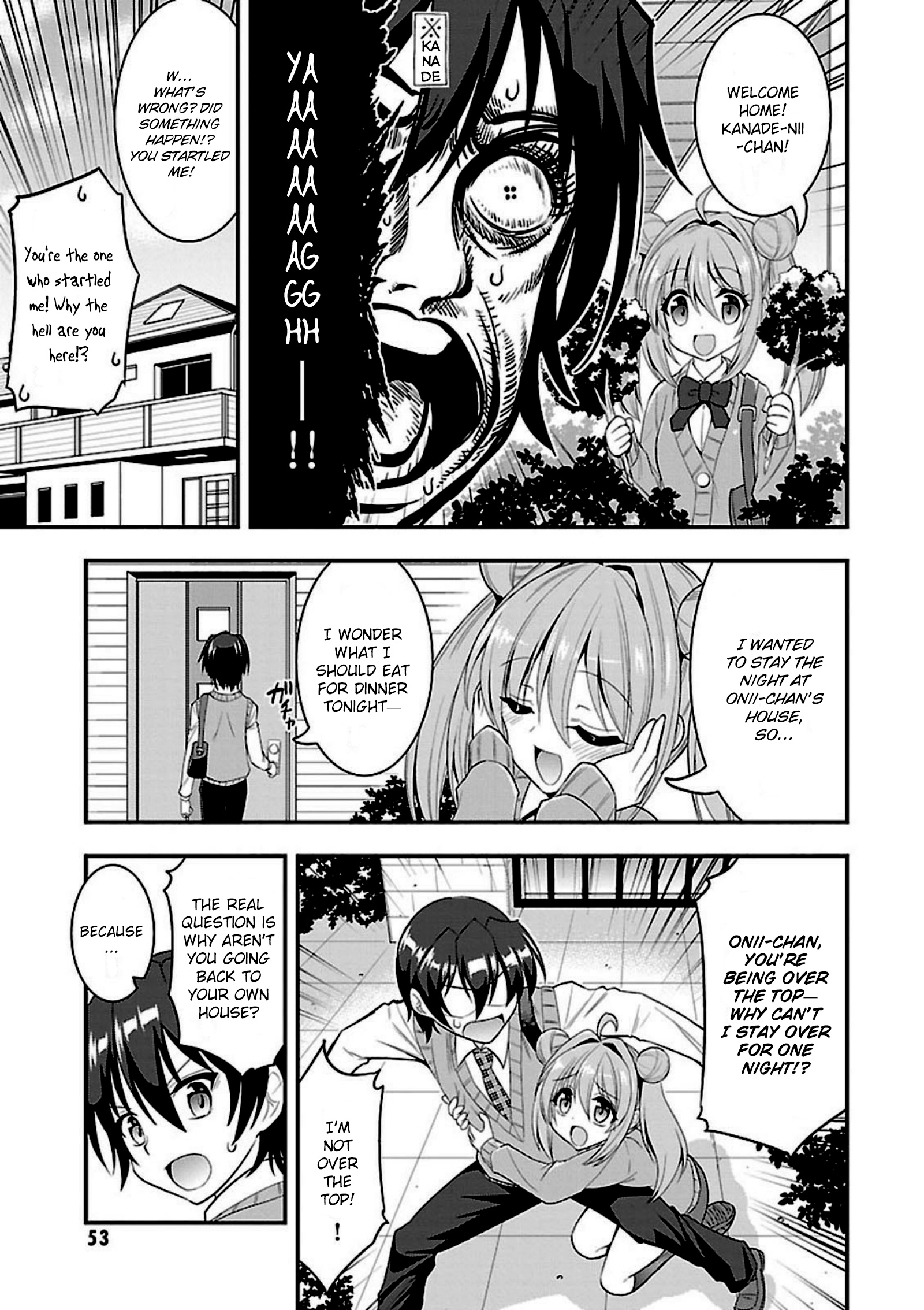 My Mental Choices Are Completely Interfering With My School Romantic Comedy H - Vol.2 Chapter 6: Little Sister... Appears?