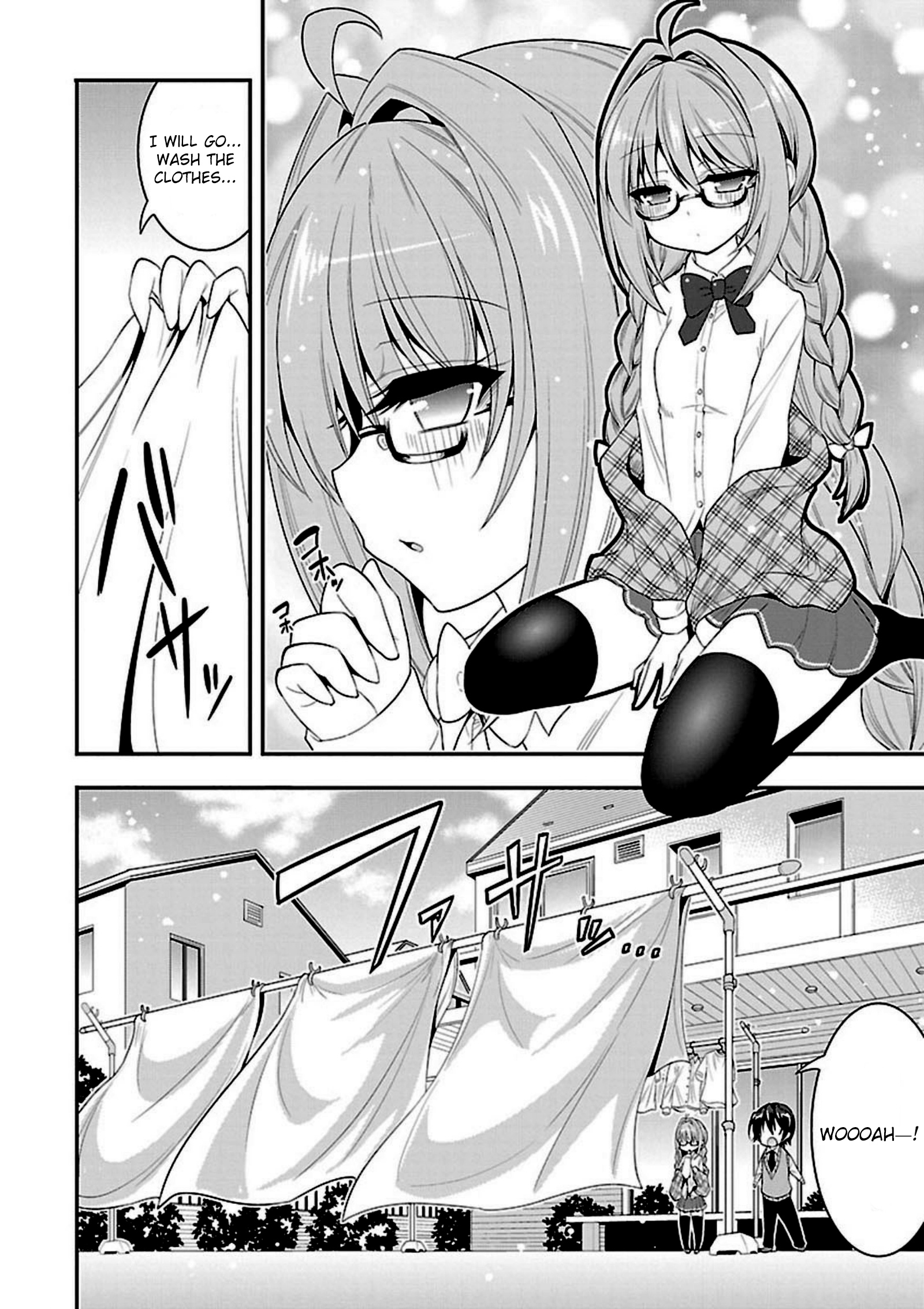 My Mental Choices Are Completely Interfering With My School Romantic Comedy H - Vol.2 Chapter 6: Little Sister... Appears?