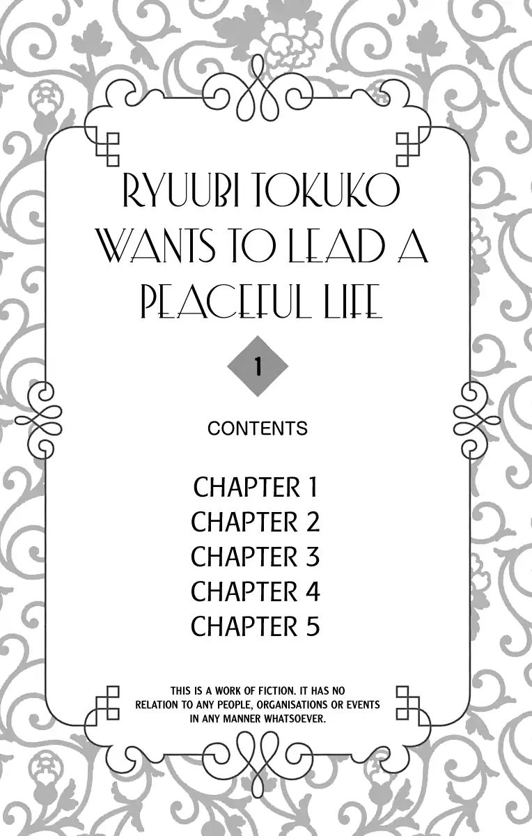 Ryuubi Tokuko Wants To Live Quietly - Vol.1 Chapter 1