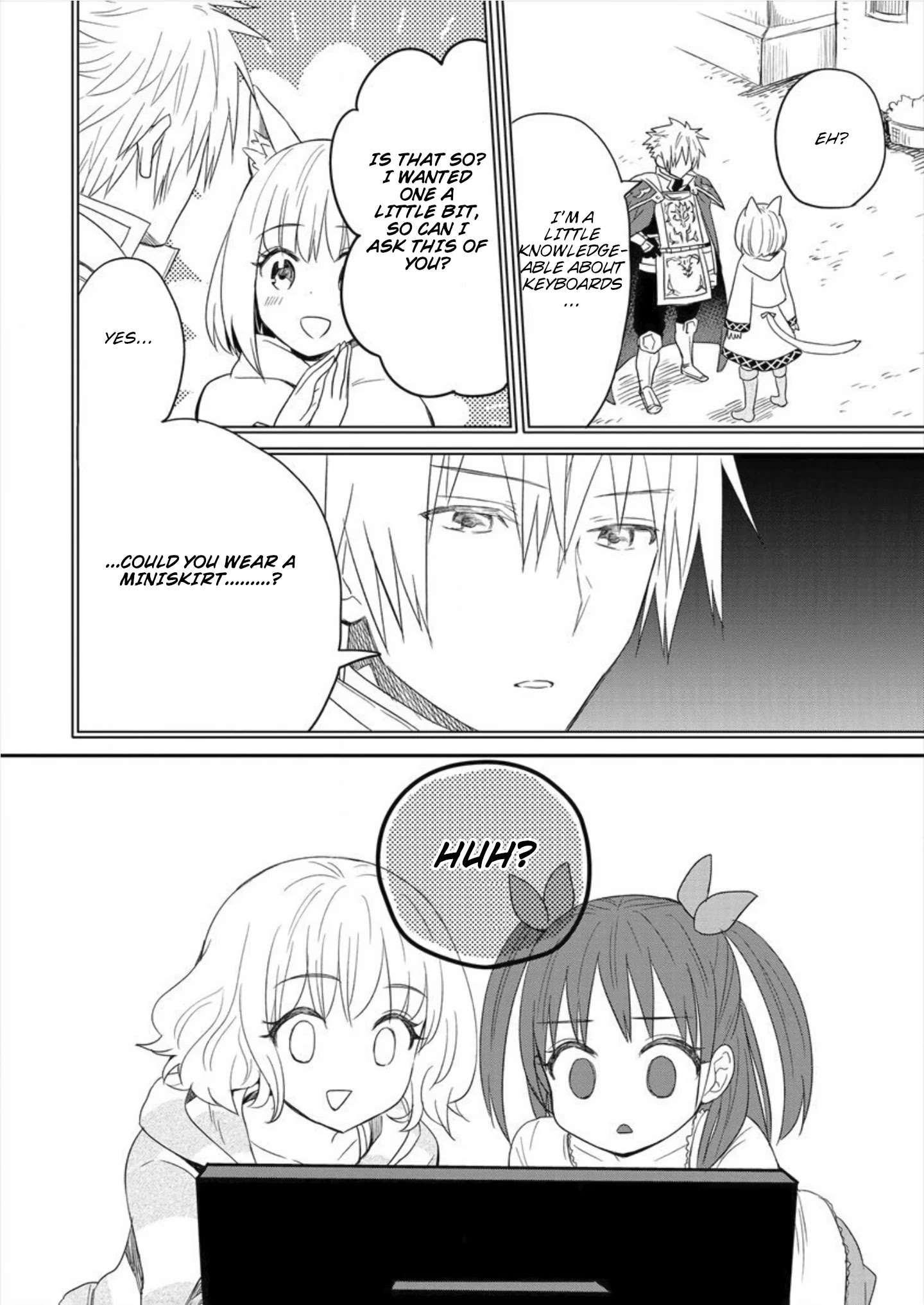 Leonhardt-Sama Is A Girl - Chapter 2: Unexpected Low-Angle.