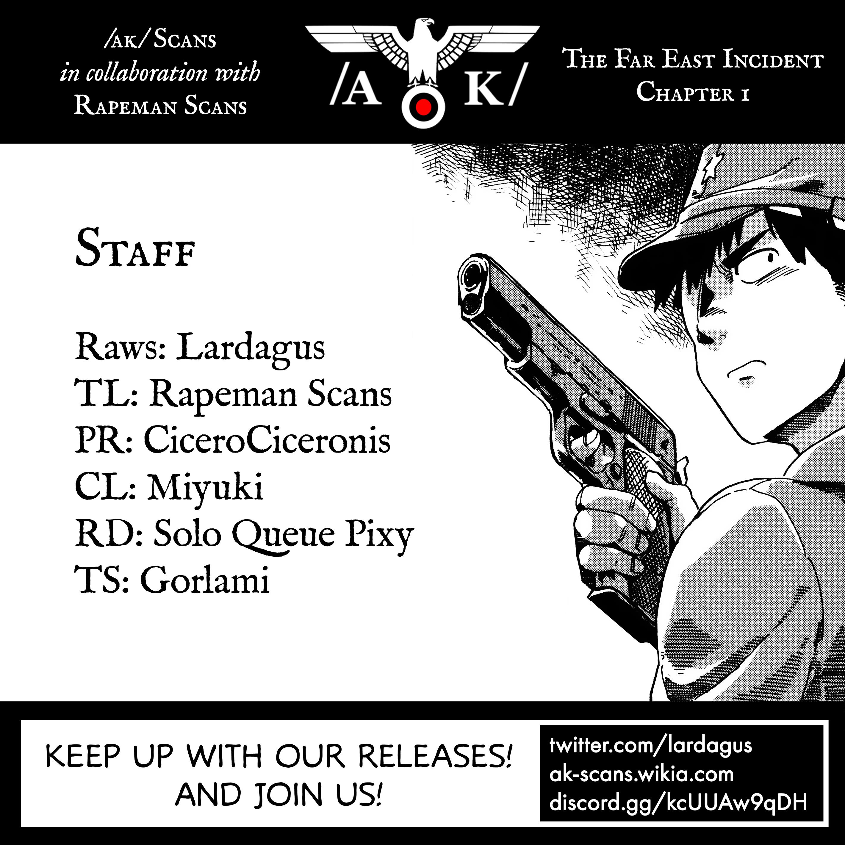 The Far East Incident - Vol.1 Chapter 1: The Young Stranger