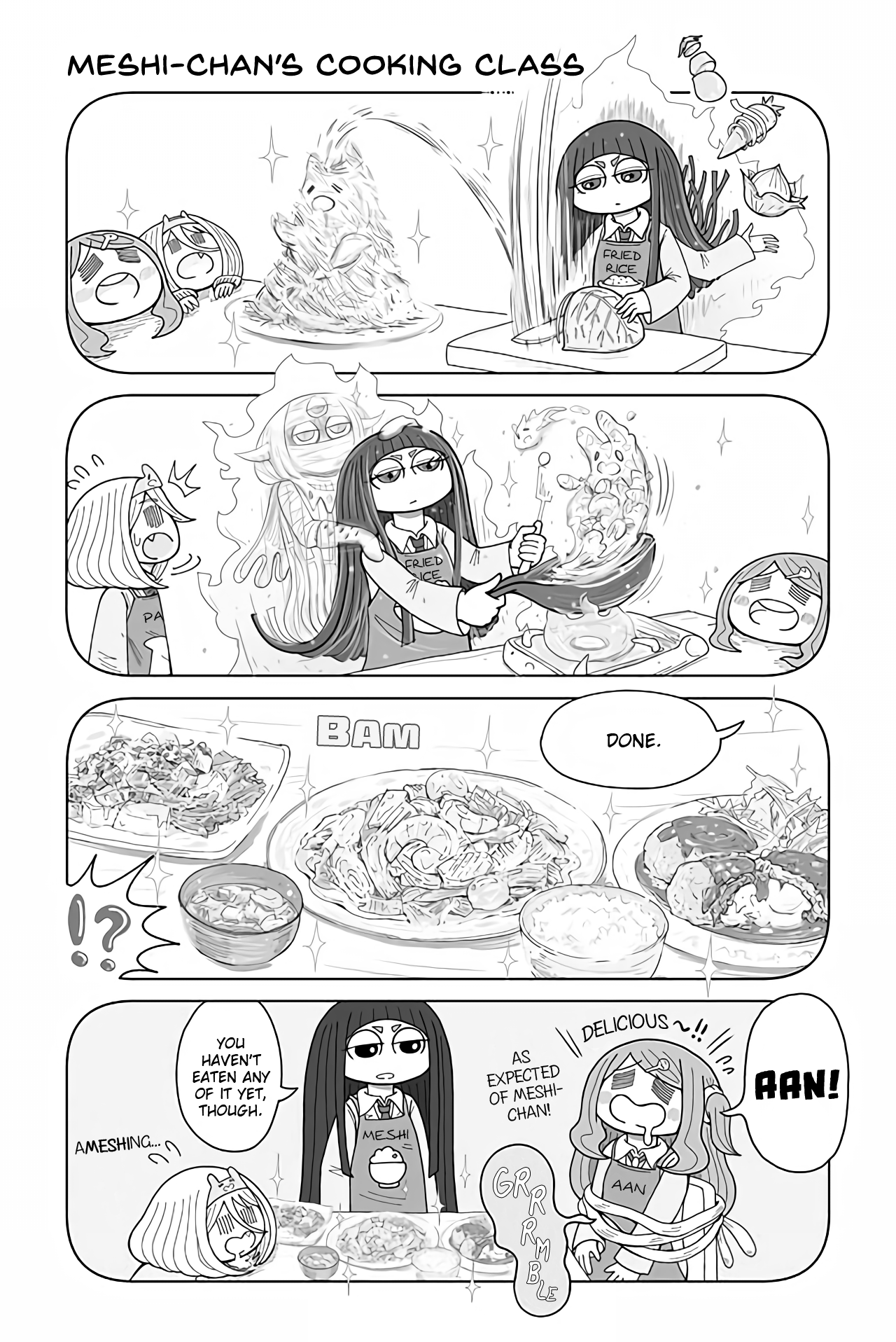 An-Chan No Aan - Chapter 40: Meshi-Chan's Cooking Class