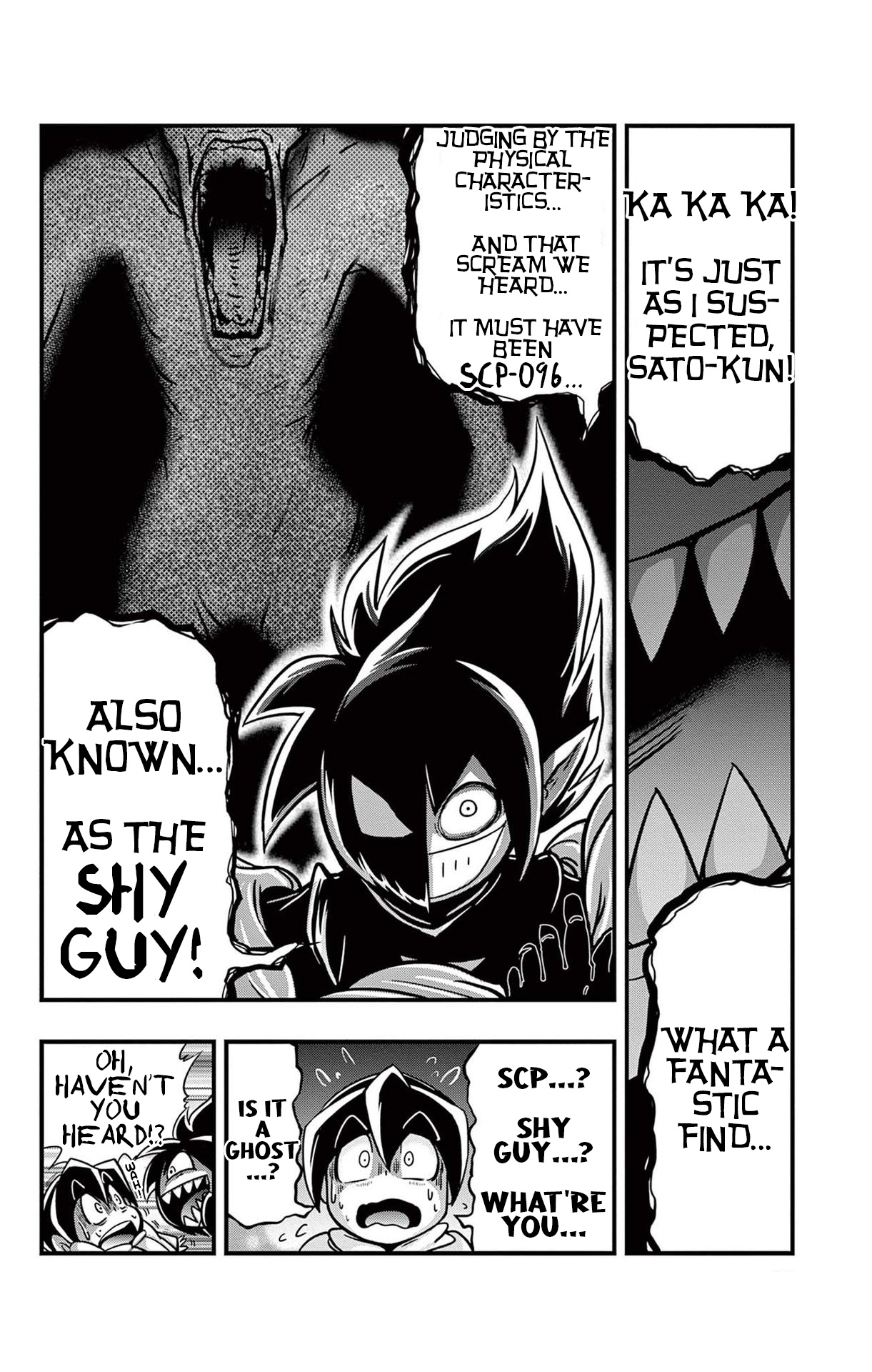 Black Channel - Vol.2 Chapter 8: An Encounter With The Famed Monster, "Shy Guy"!