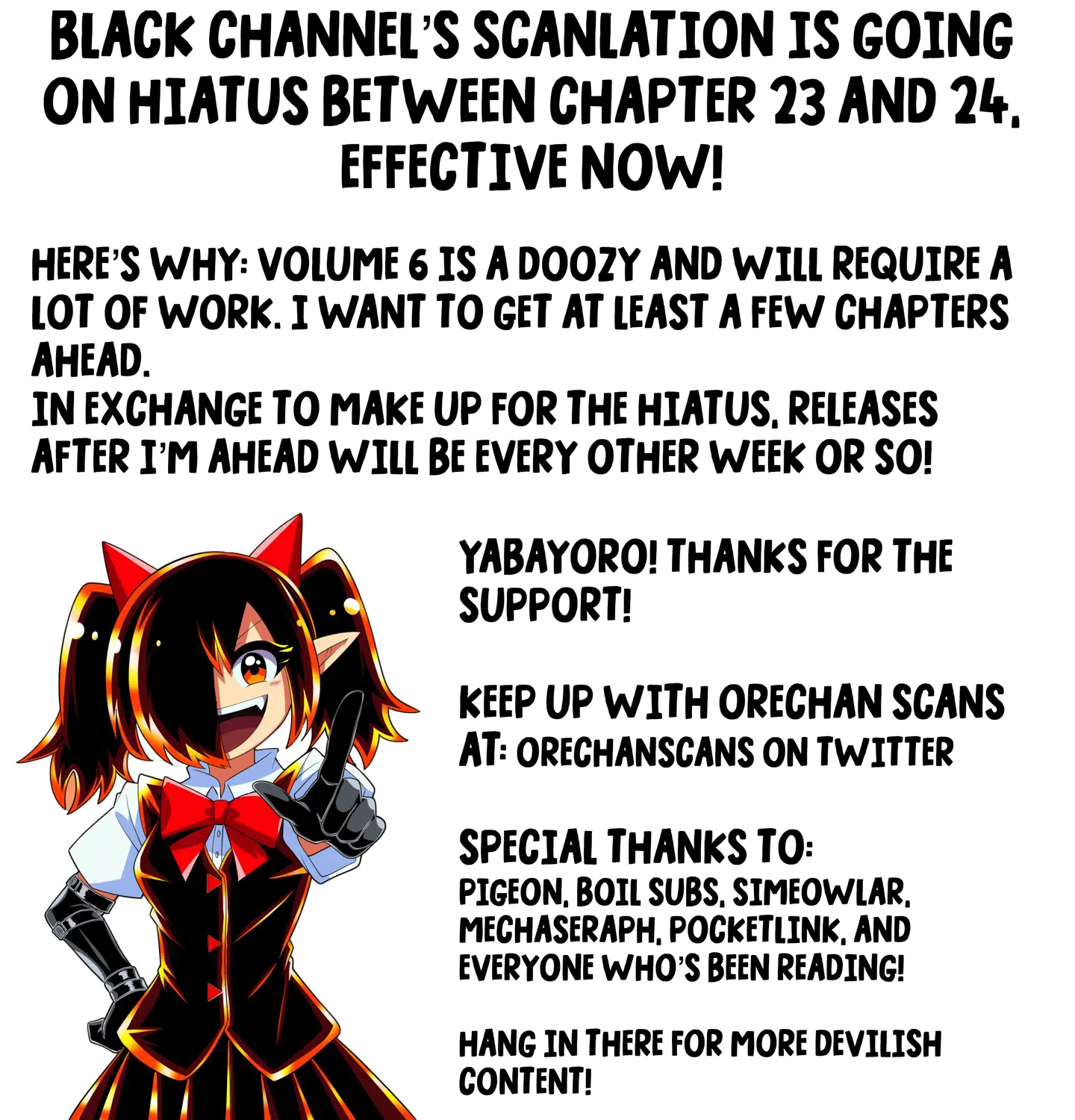 Black Channel - Vol.5 Chapter 23: The Missing Knight