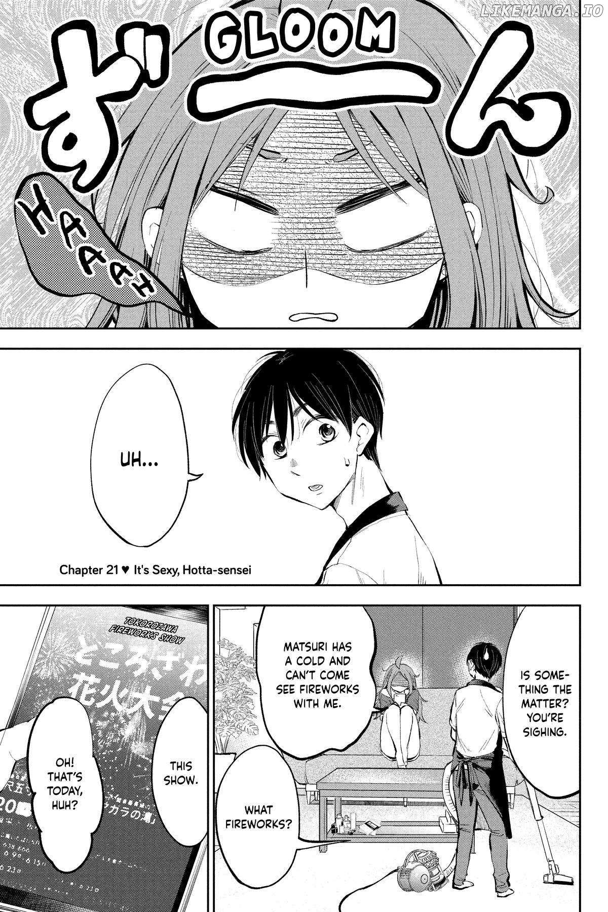 Darashinai Desu, Hotta-Sensei! - Chapter 21