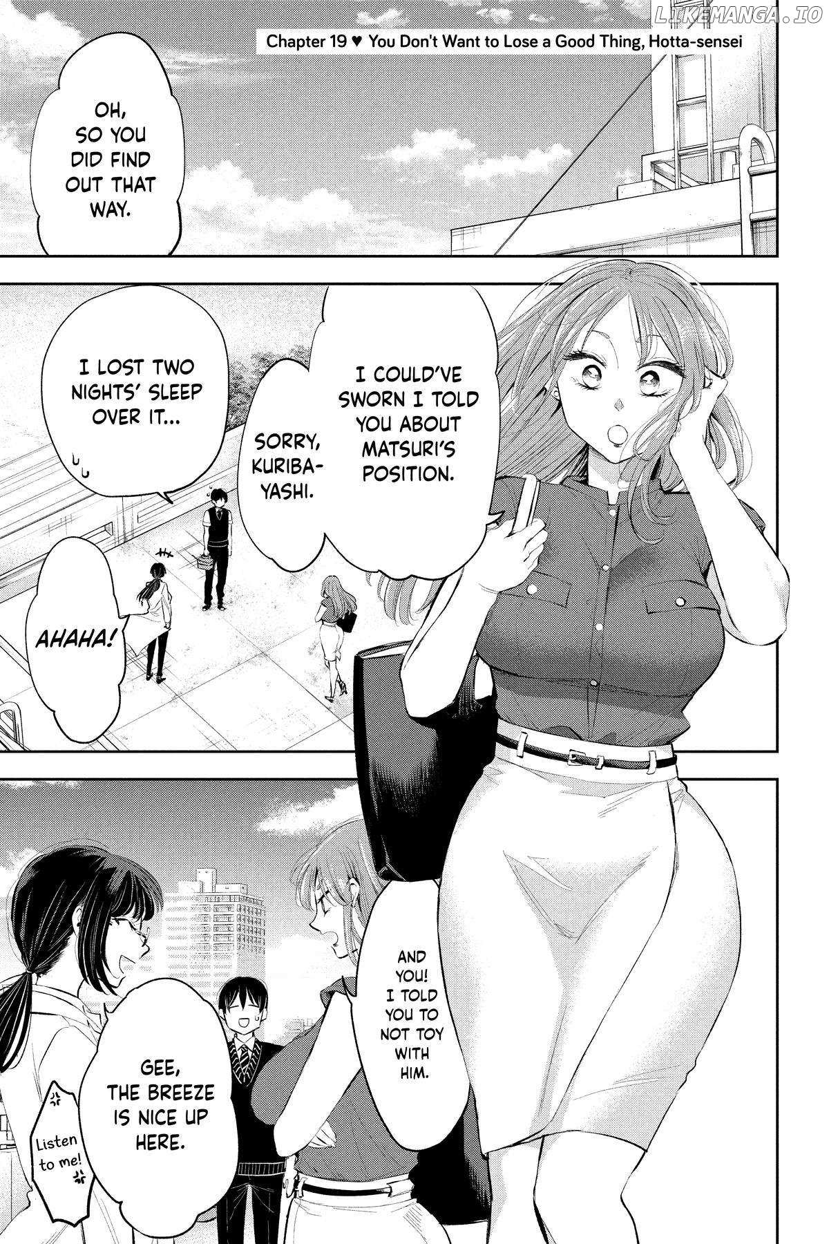 Darashinai Desu, Hotta-Sensei! - Chapter 19