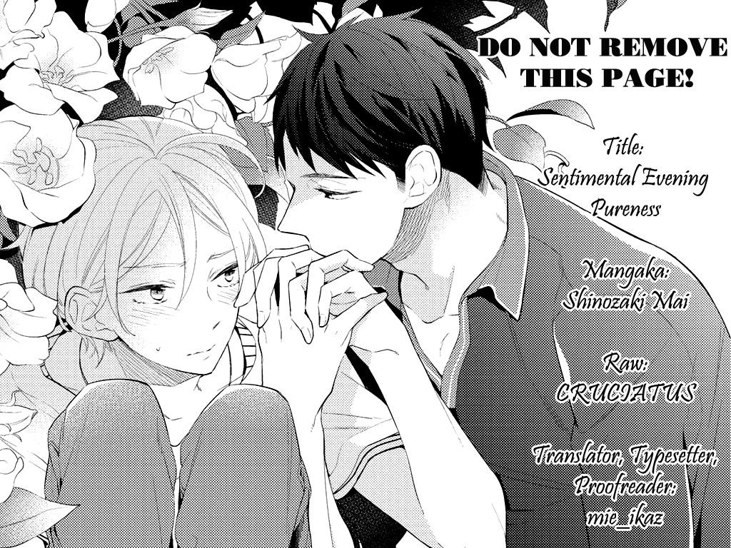 Ashitagari Mono Mania - Vol.1 Chapter 6: Sentimental Evening Pureness