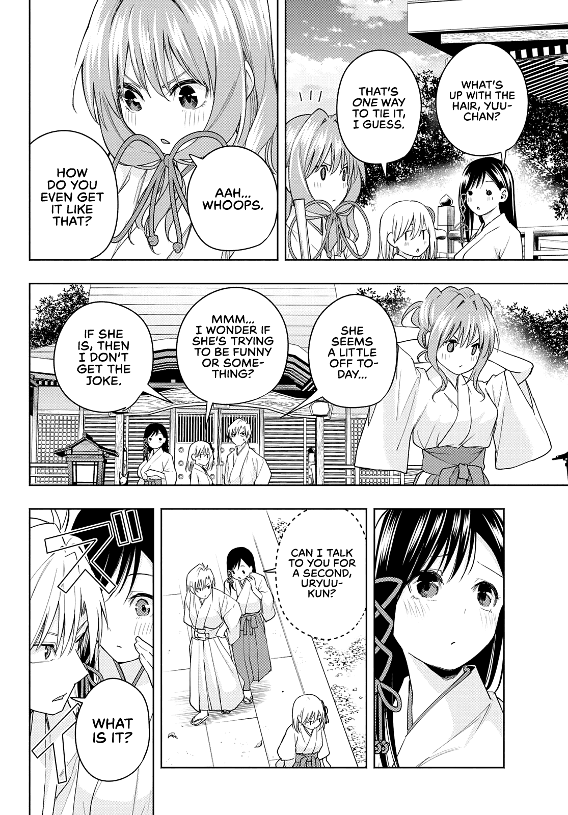 Amagami-San Chi No Enmusubi - Chapter 56: A Damsel’s Hide-And-Seek, Prologue